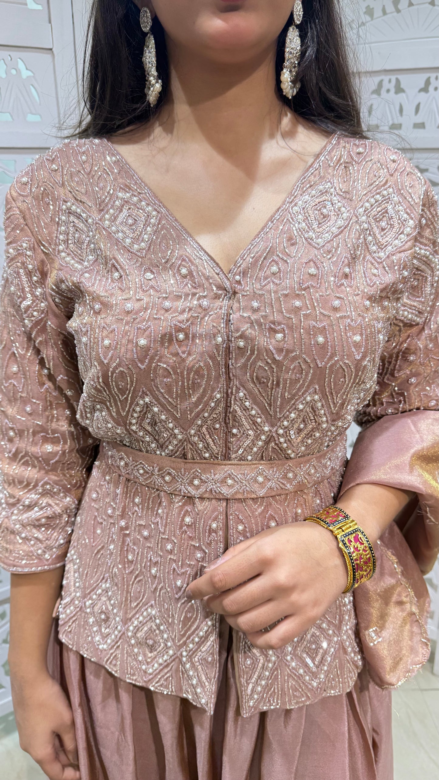 Three piece Indowestern