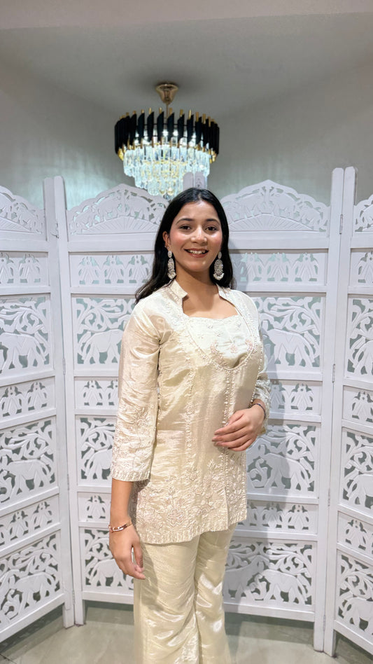 Three piece indowestern