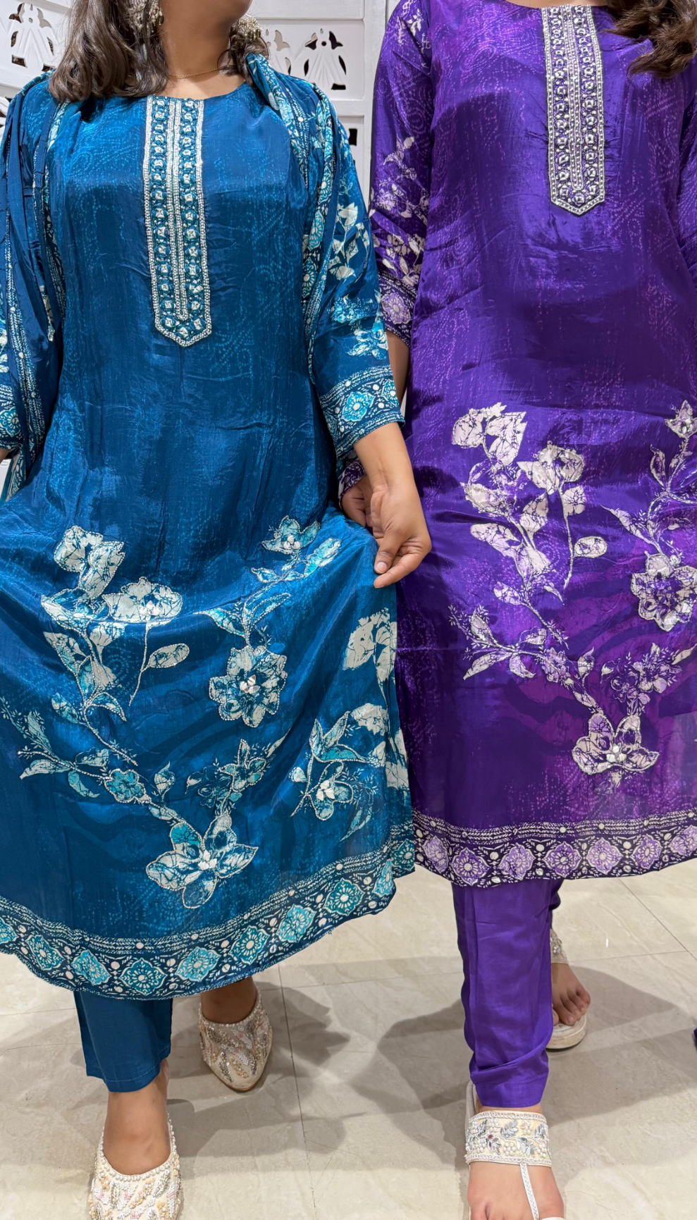 Kathdaana mirrorwork Threadwork Motiwork