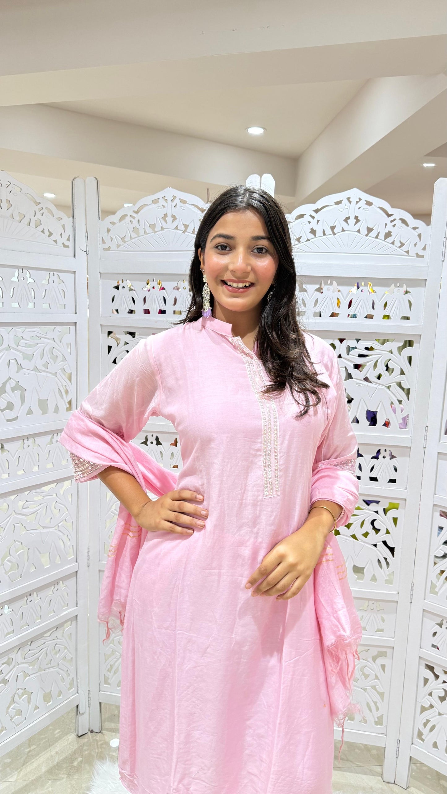 Kurti pant with dupatta