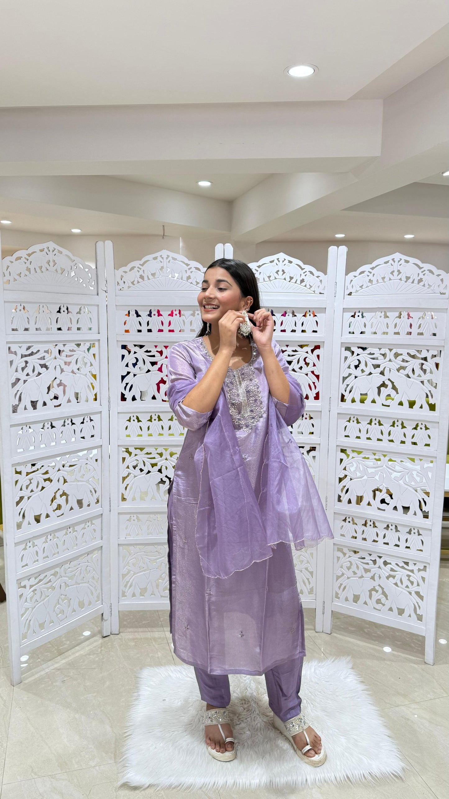 Kurti pant with dupatta