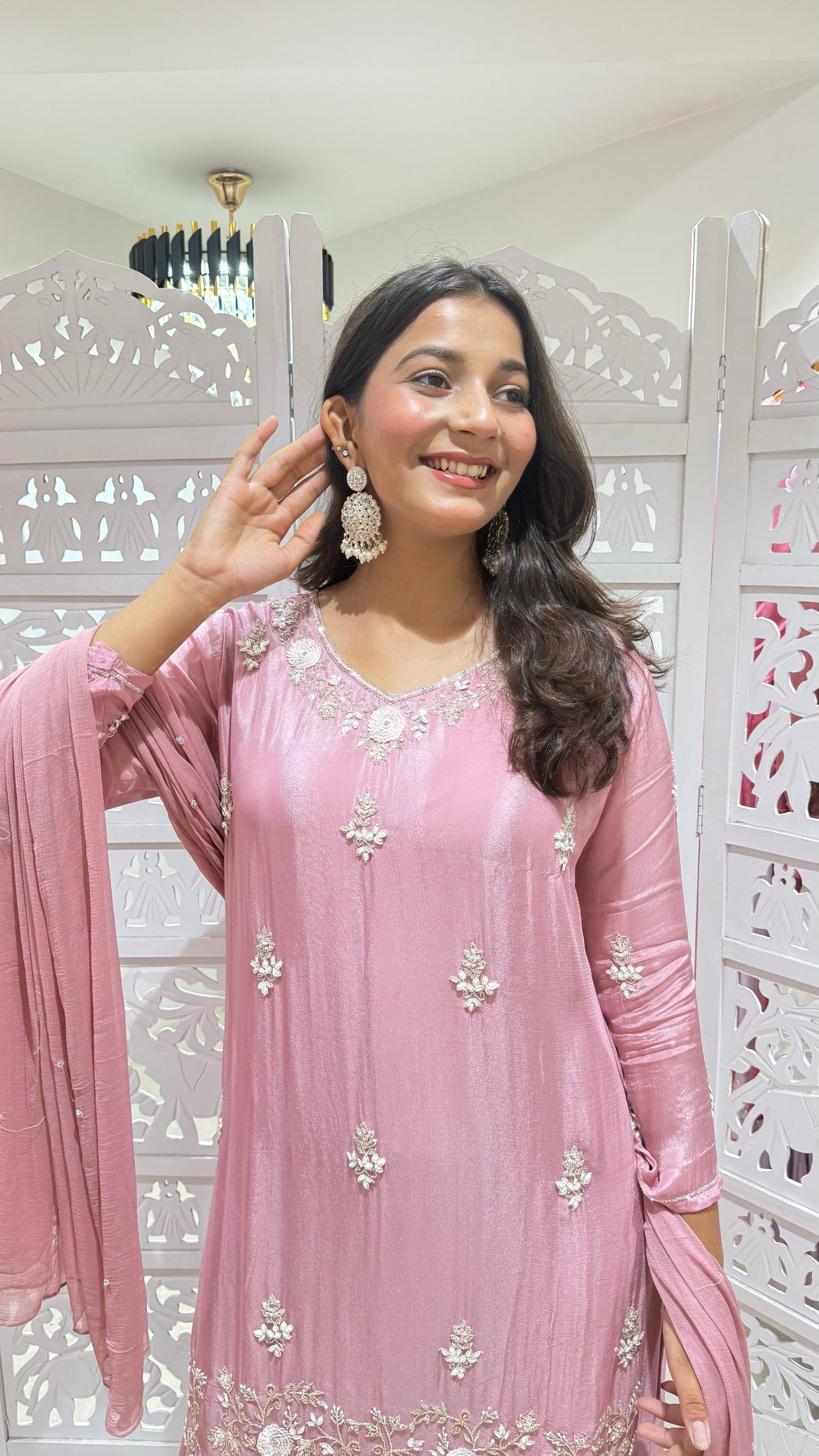 Kurti pant with dupatta