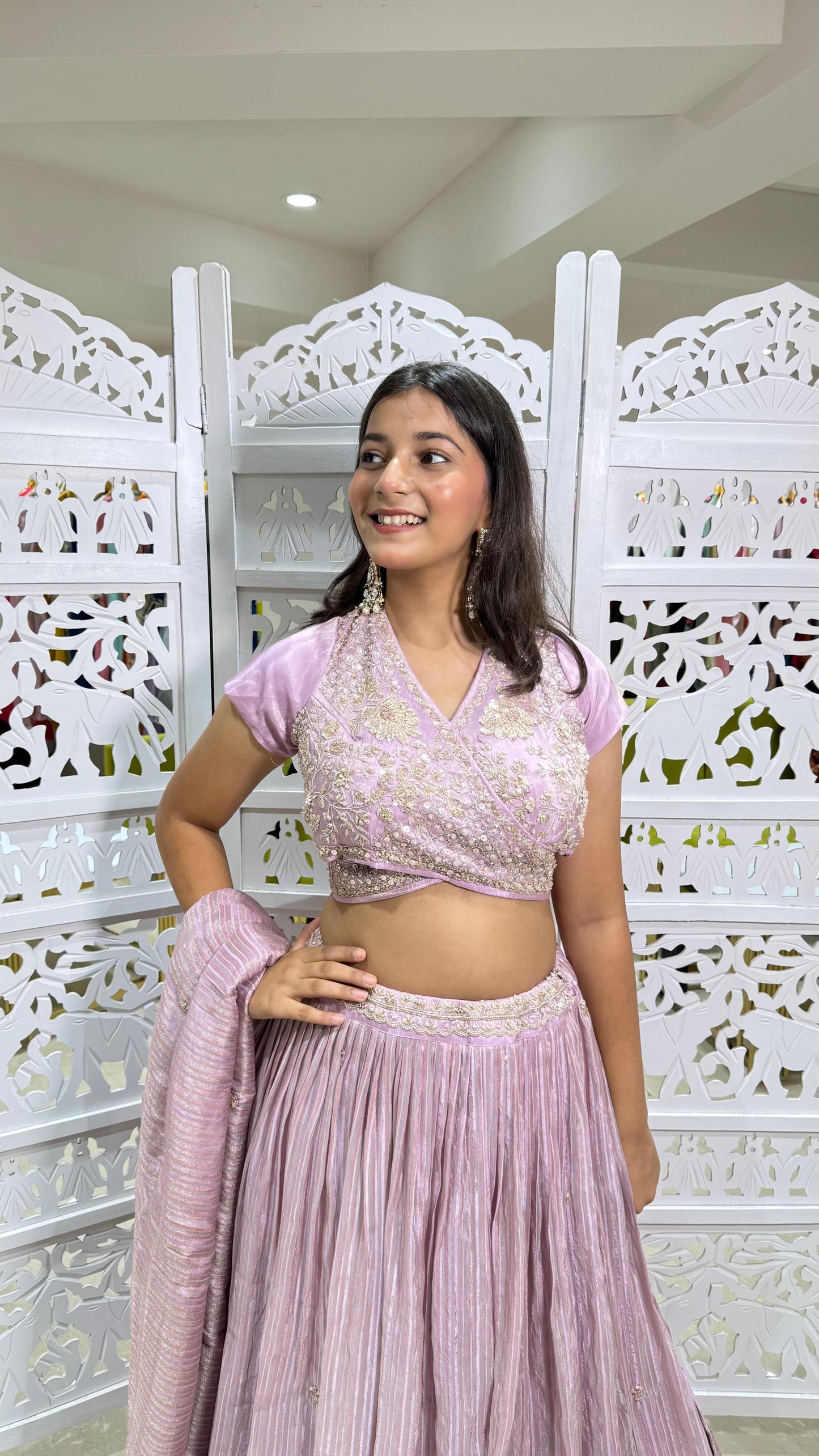 Lehenga Sequence Kathdaana jardoshi