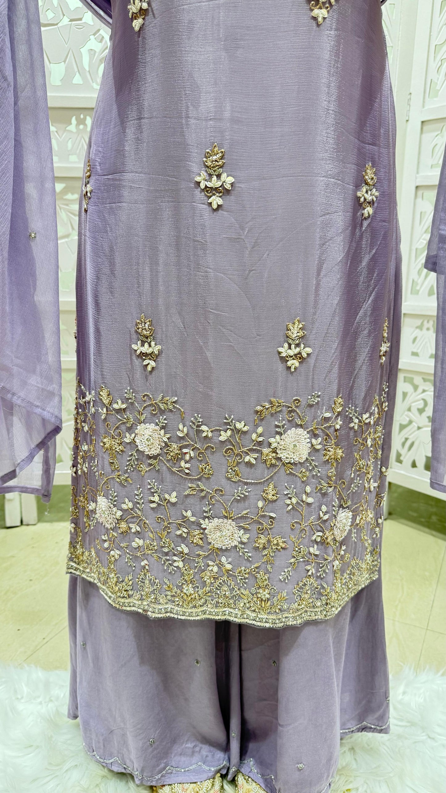 Kurti plazo Duppata