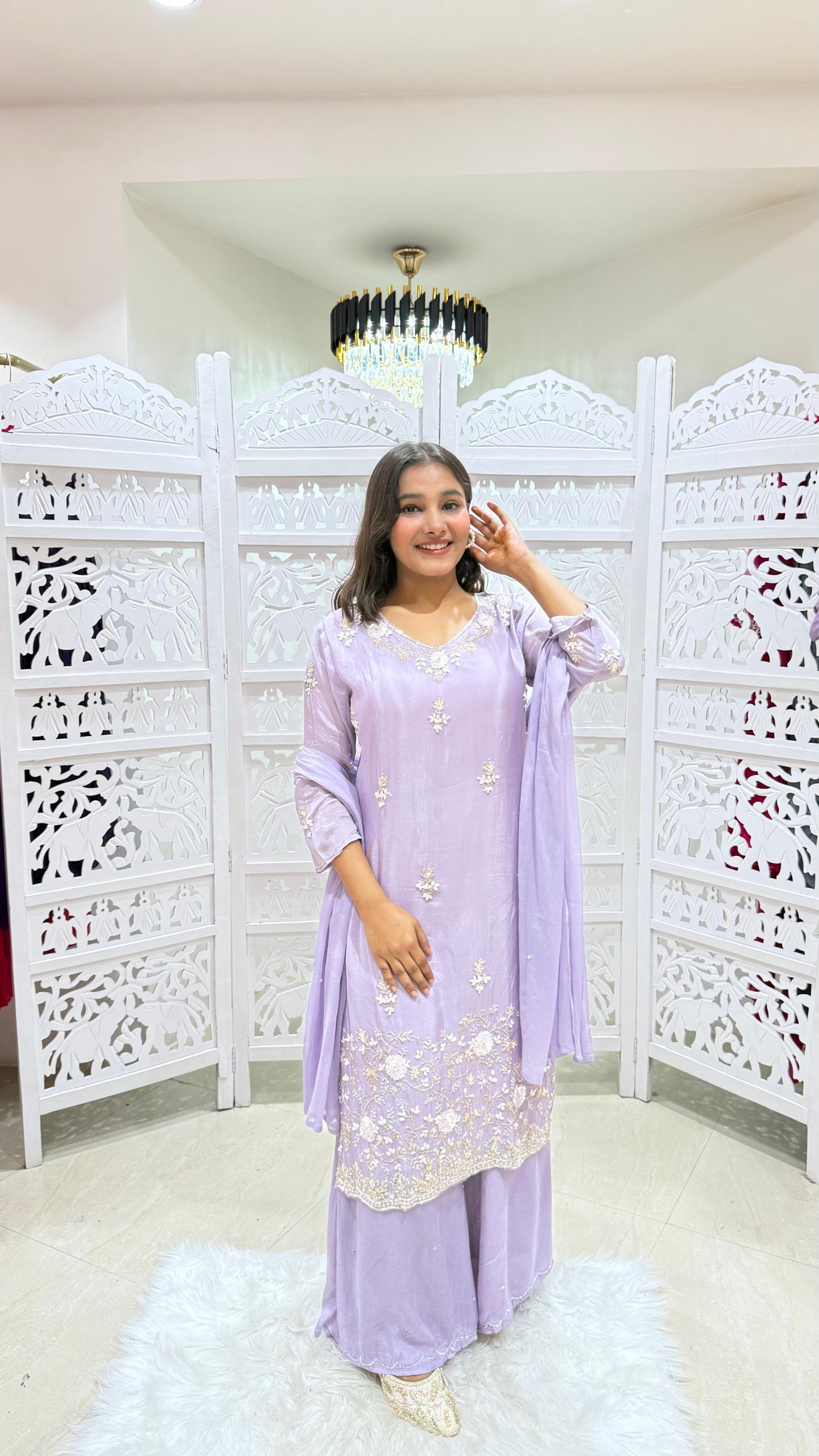 Kurti plazo Duppata