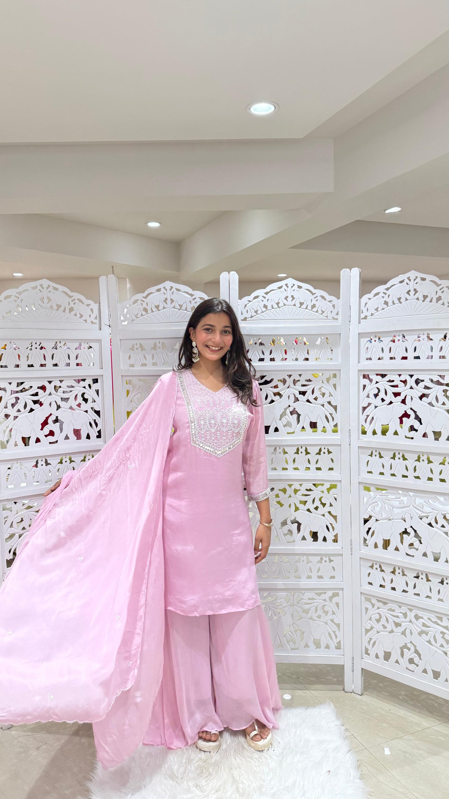 Kurti pant with Duppata
