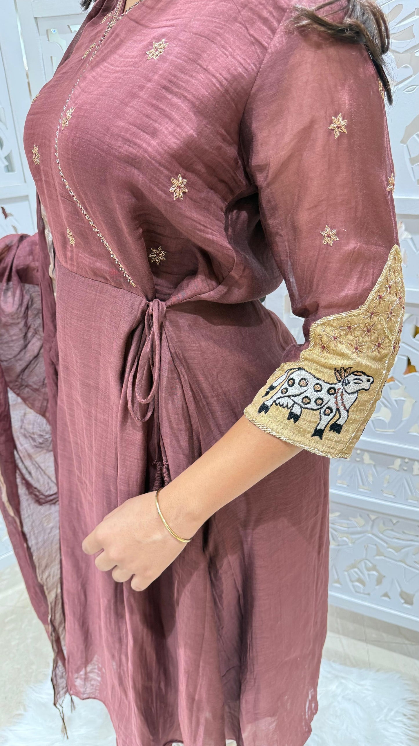 Kurti pant with dupatta