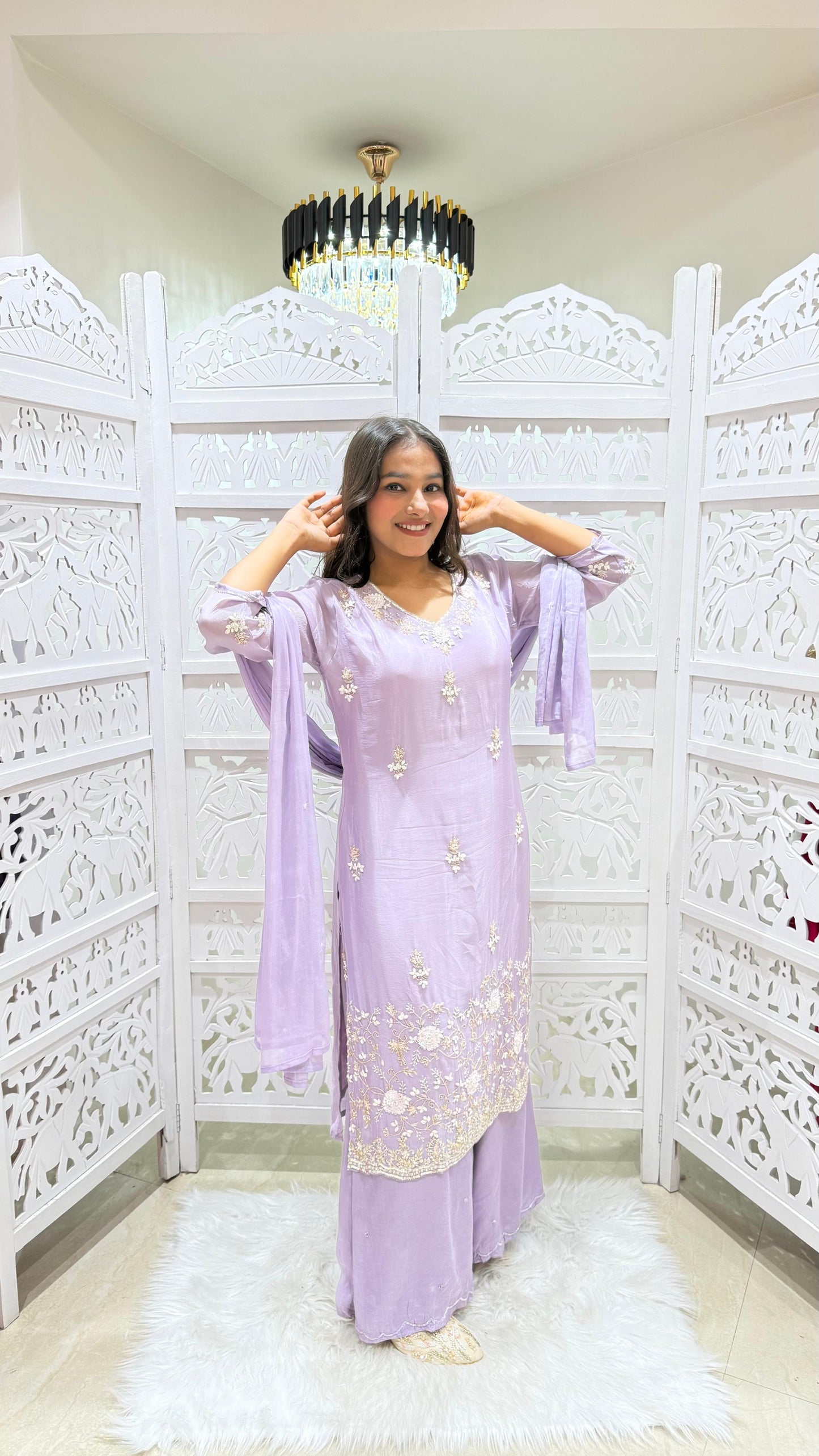 Kurti plazo Duppata