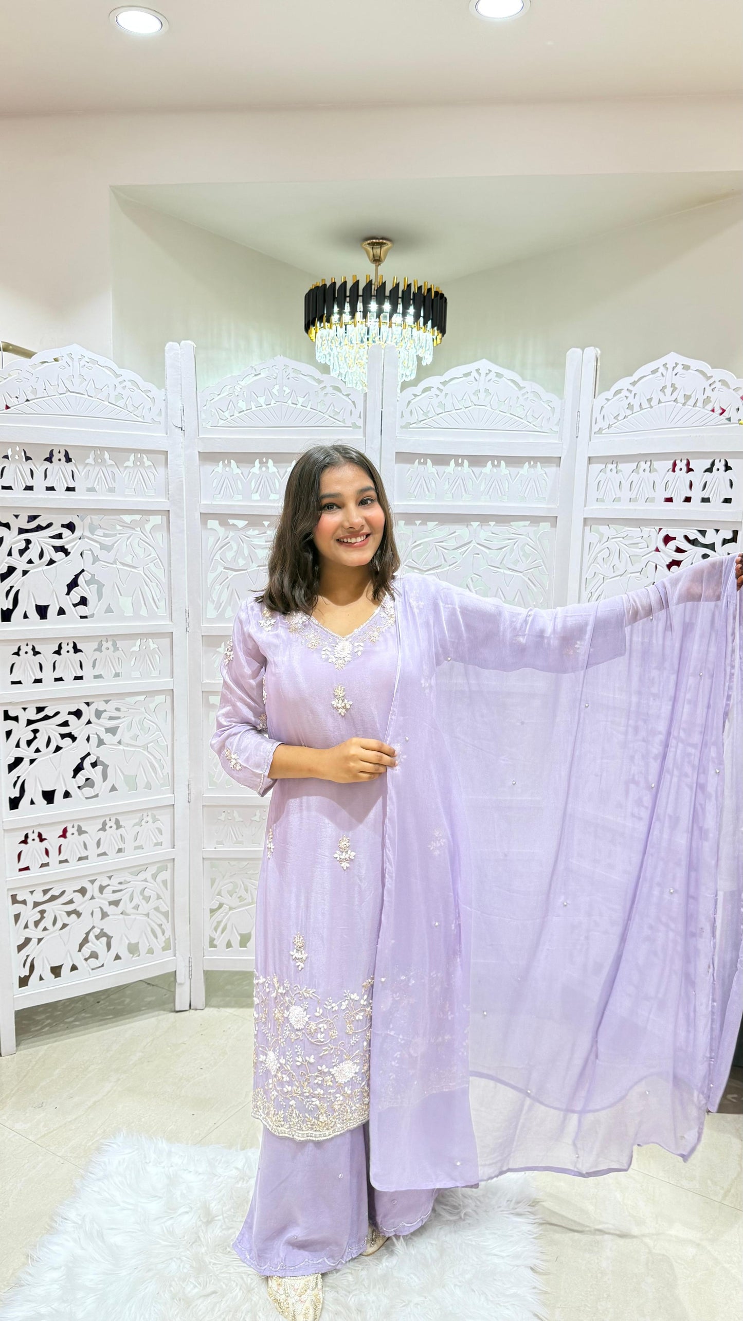 Kurti plazo Duppata