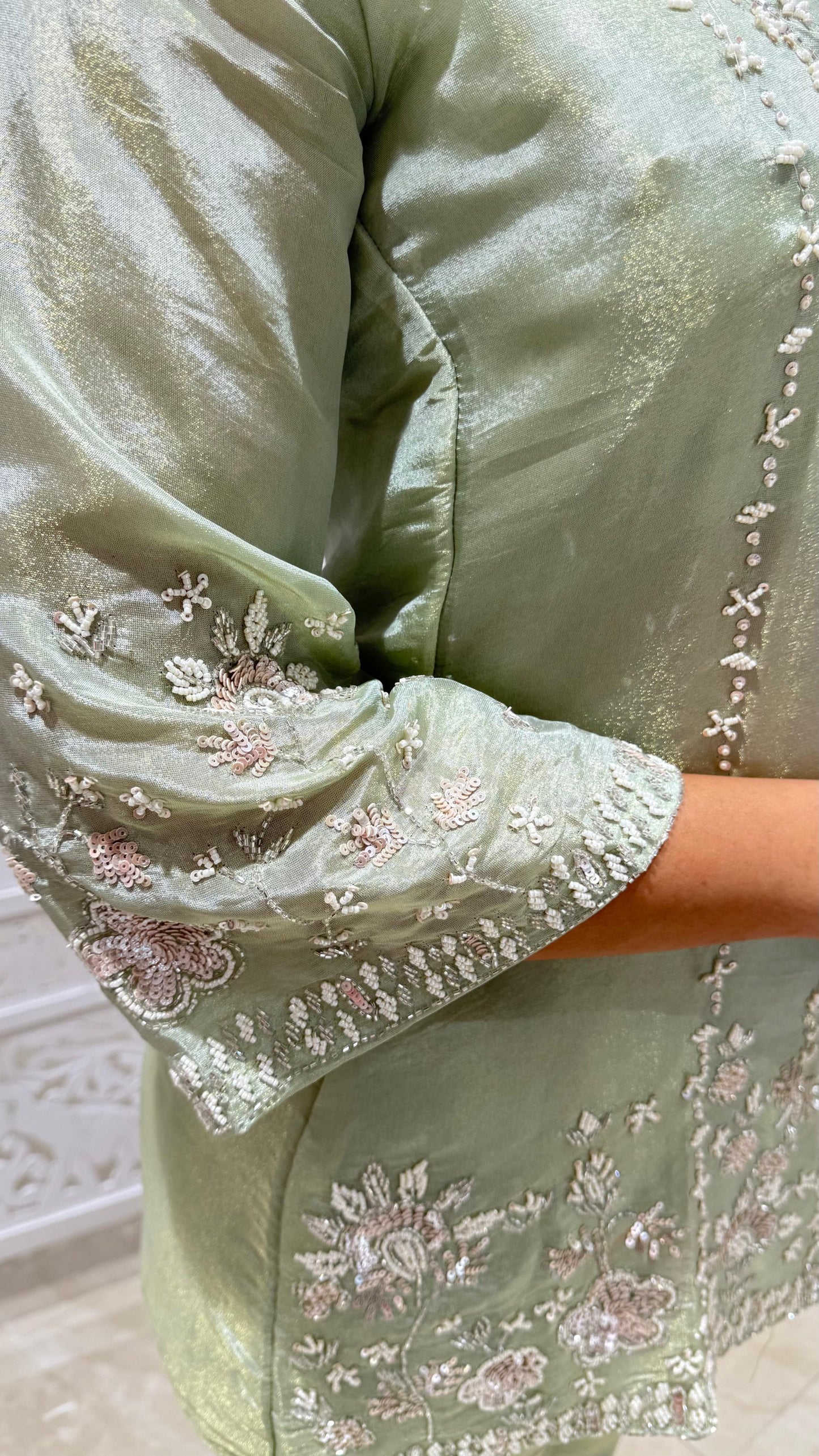 Three piece indowestern