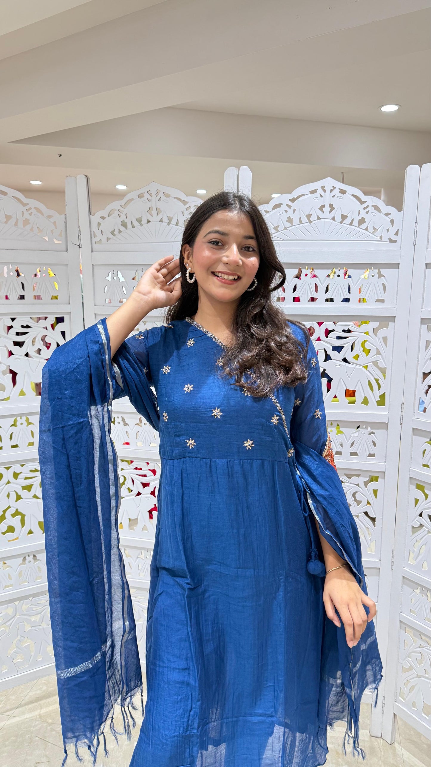 Kurti pant with dupatta