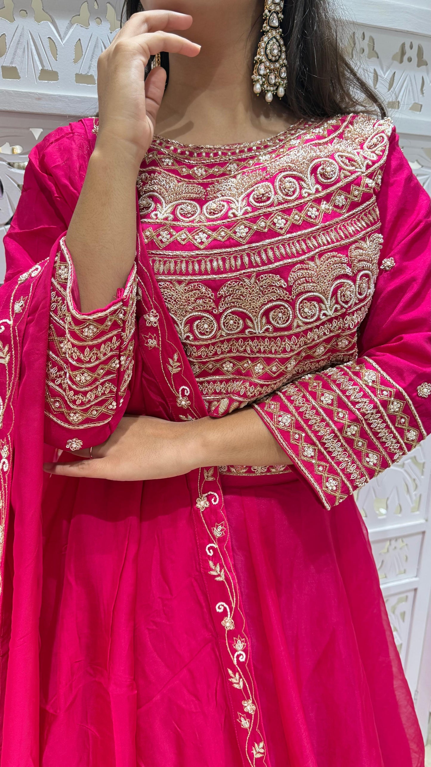 Lehenga jardoshi kathdaana Sequence