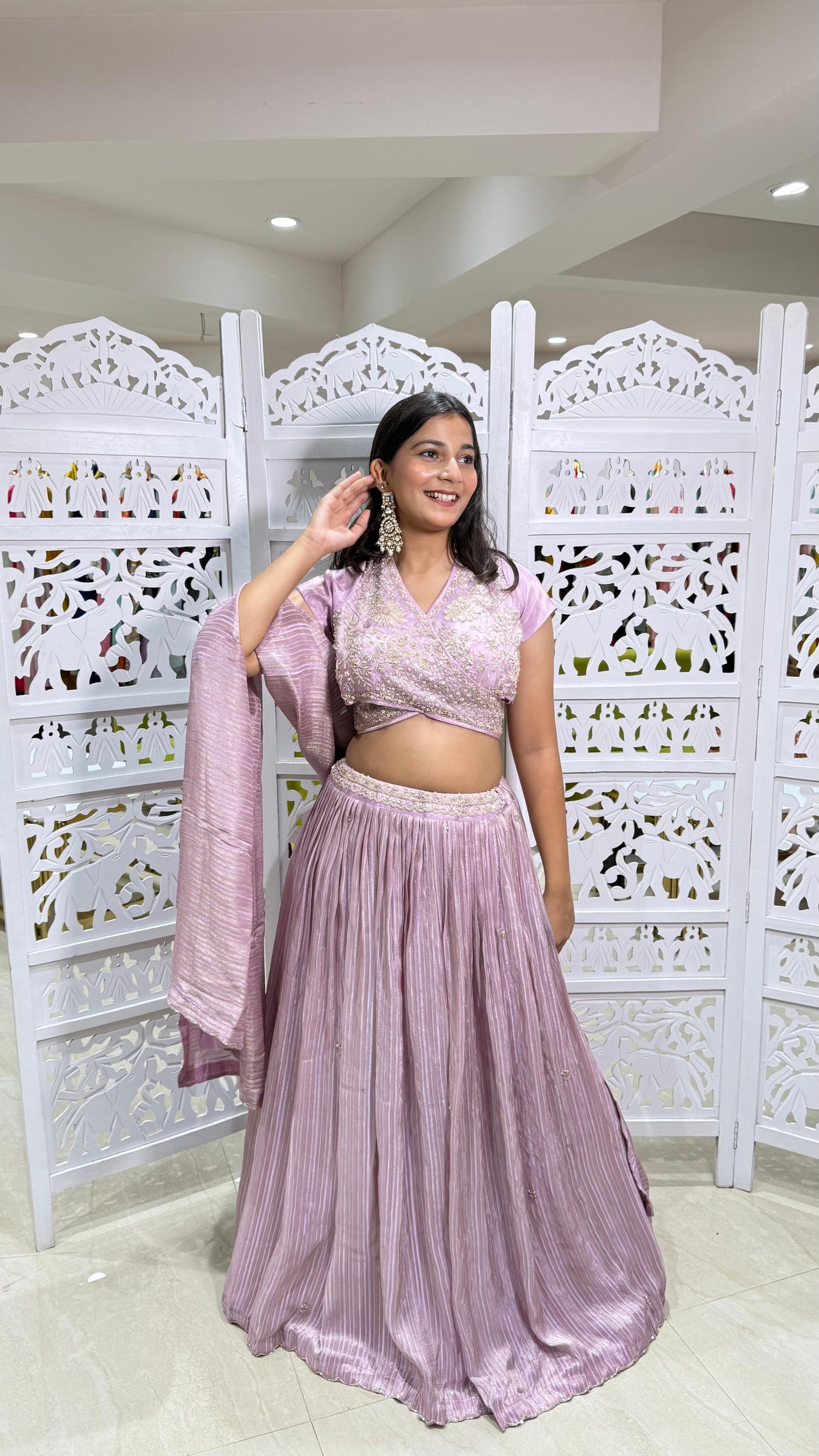 Lehenga Sequence Kathdaana jardoshi