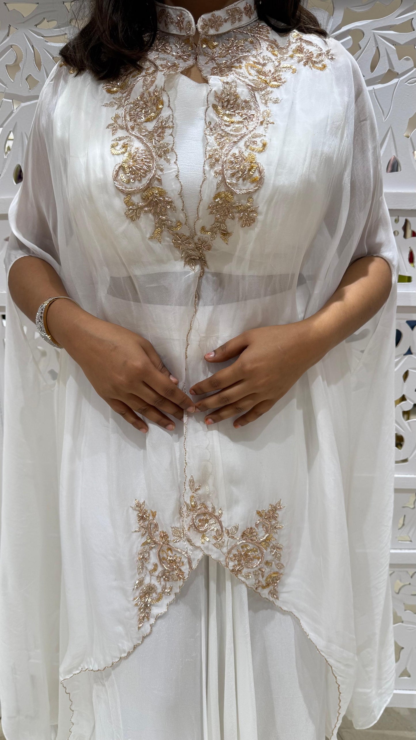 Three piece indowestern