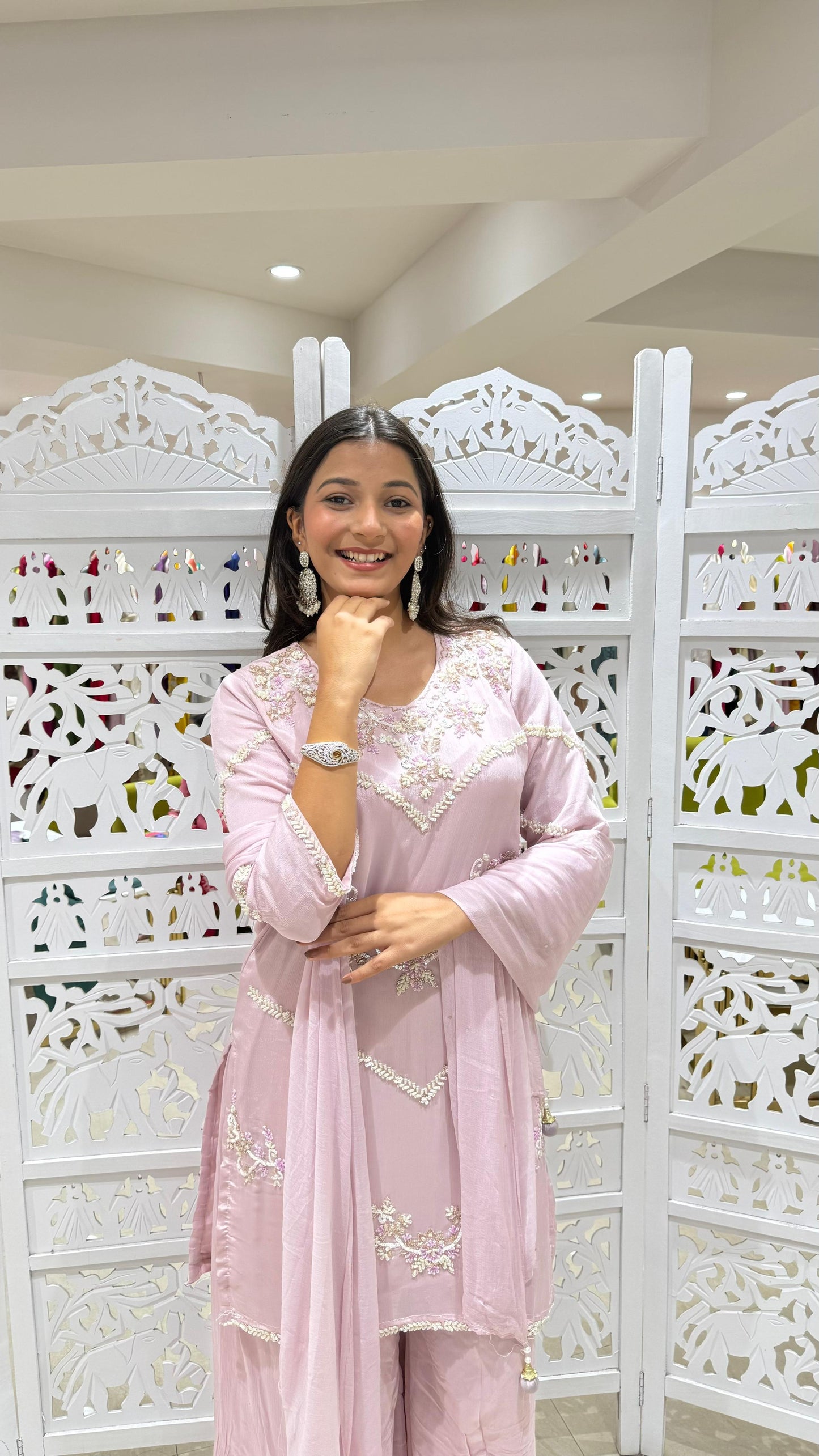 Kurti plazo with Duppata