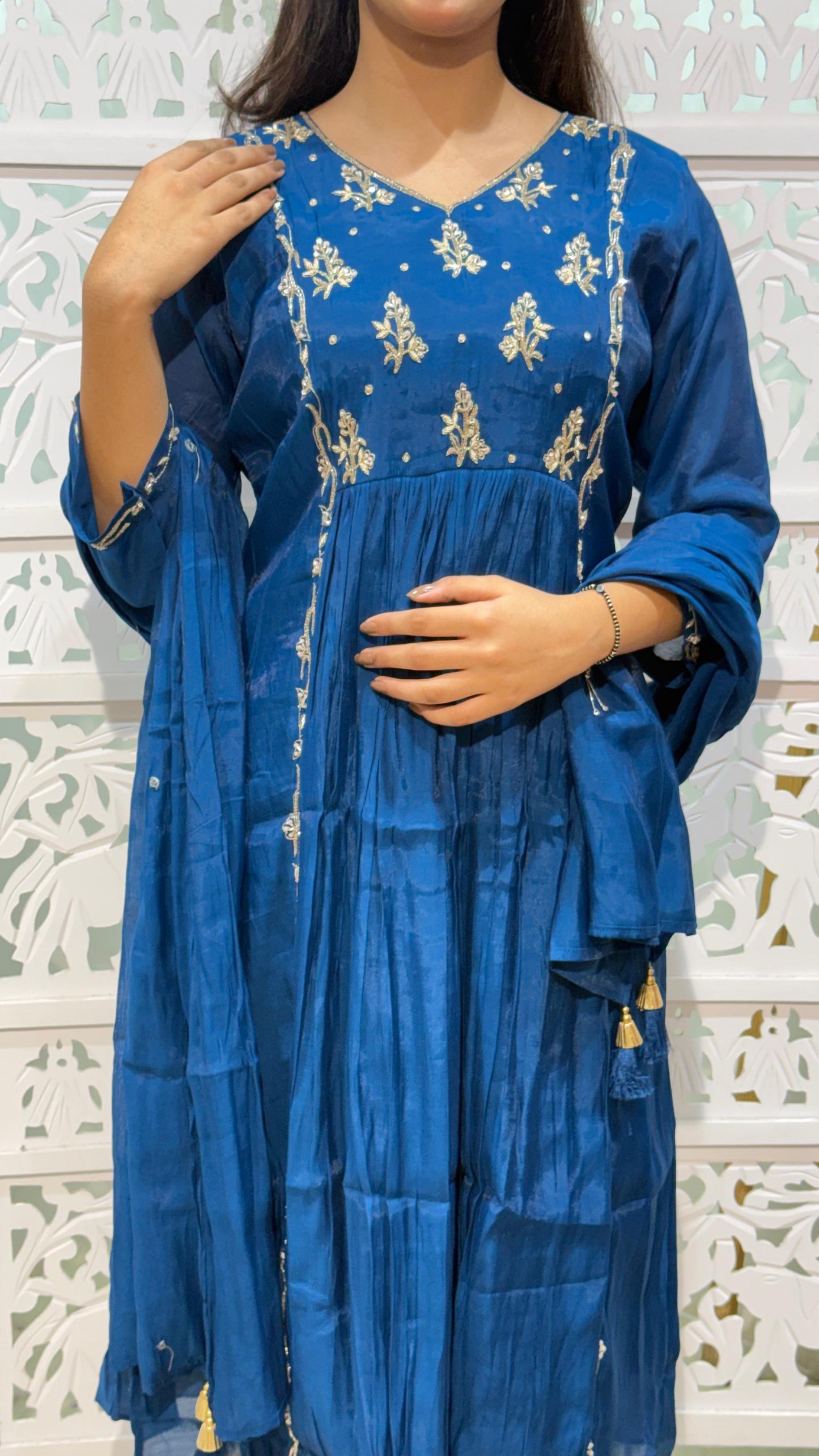 Kurti pant with dupatta