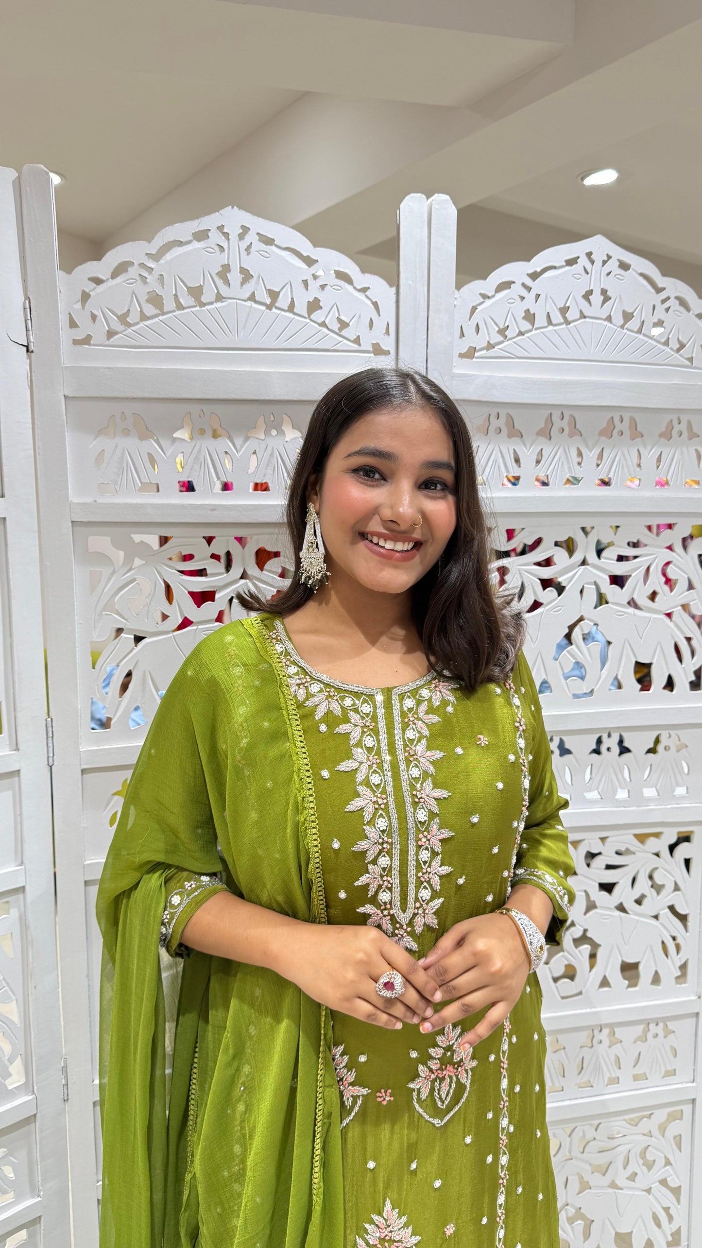 Kurti sharara with Duppata