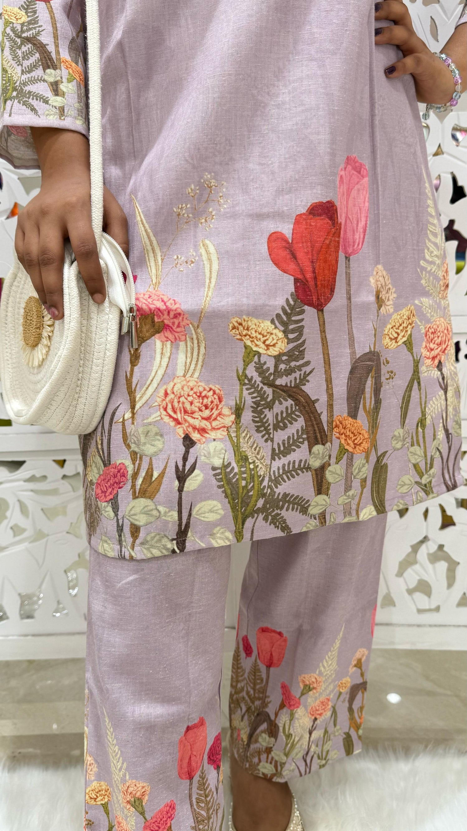 Designer Co-ord Sets in Pure Cotton & Silk with Handwork | Versatile Ethnic Wear for Home & Celebrations