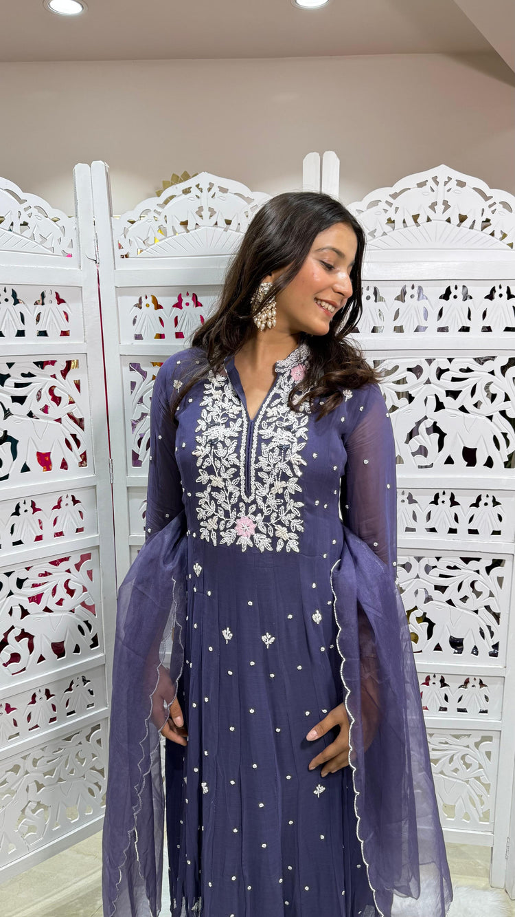 Anarkalis for Diwali, Mehendi, Haldi & More – Pure Fabric, Traditional Handwork