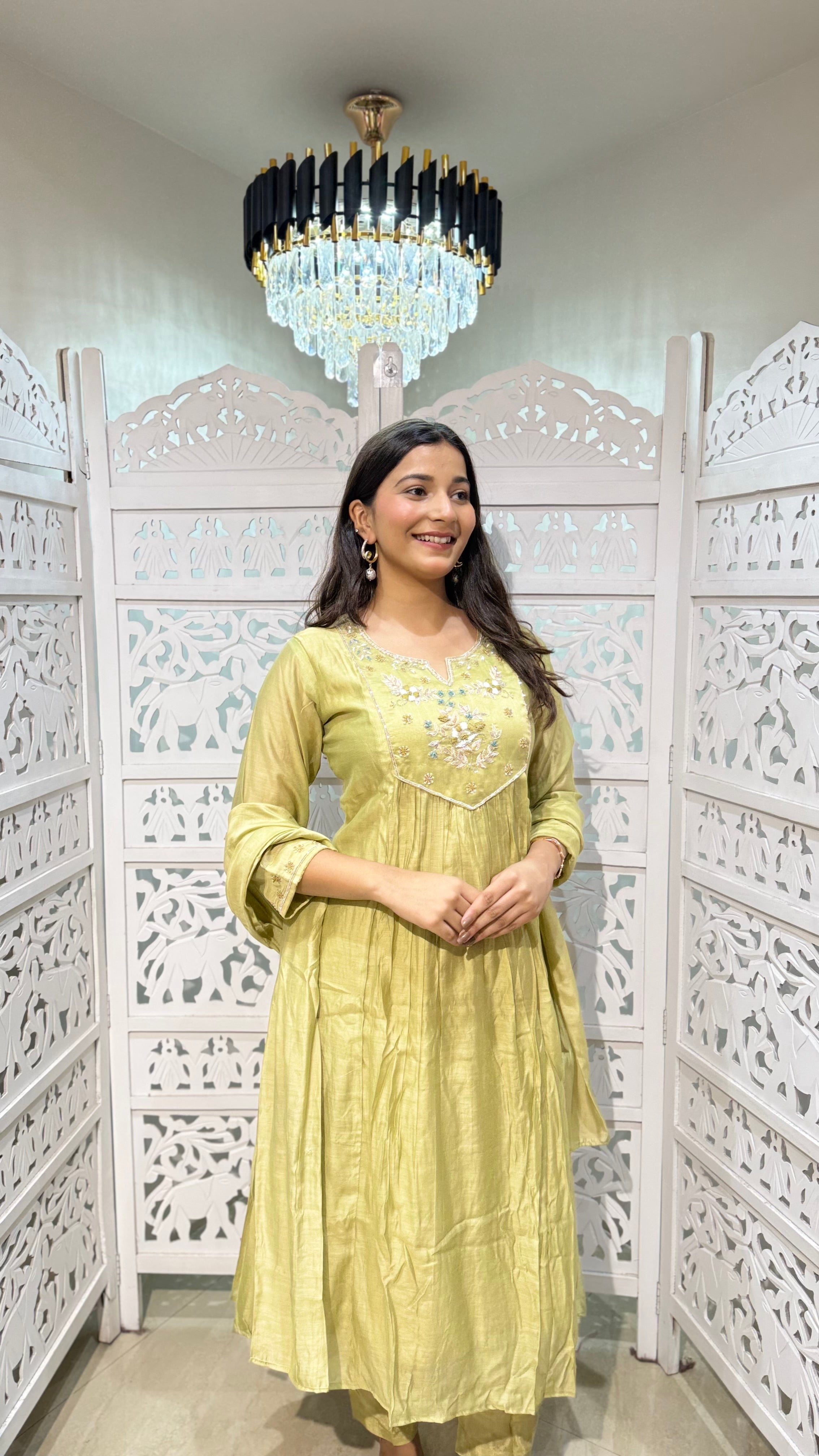 Three piece kurti set