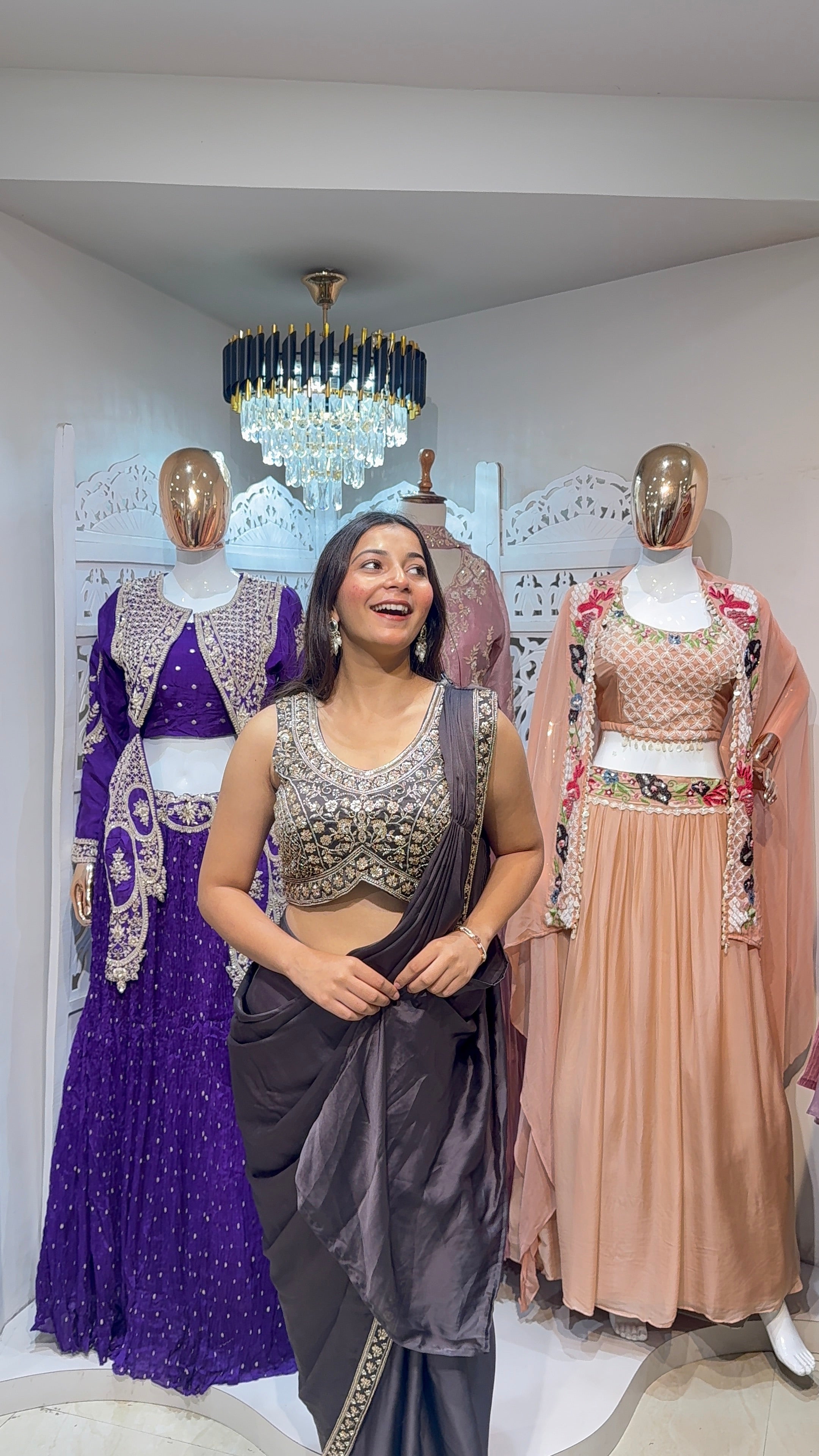 Drape saree