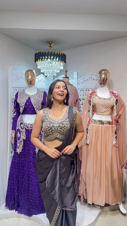 Drape saree