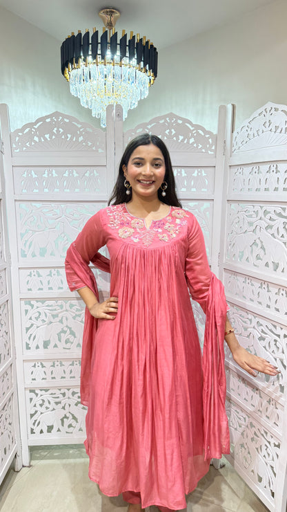 Three piece kurti set