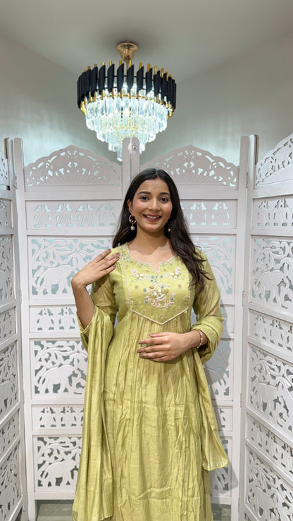 Three piece kurti set