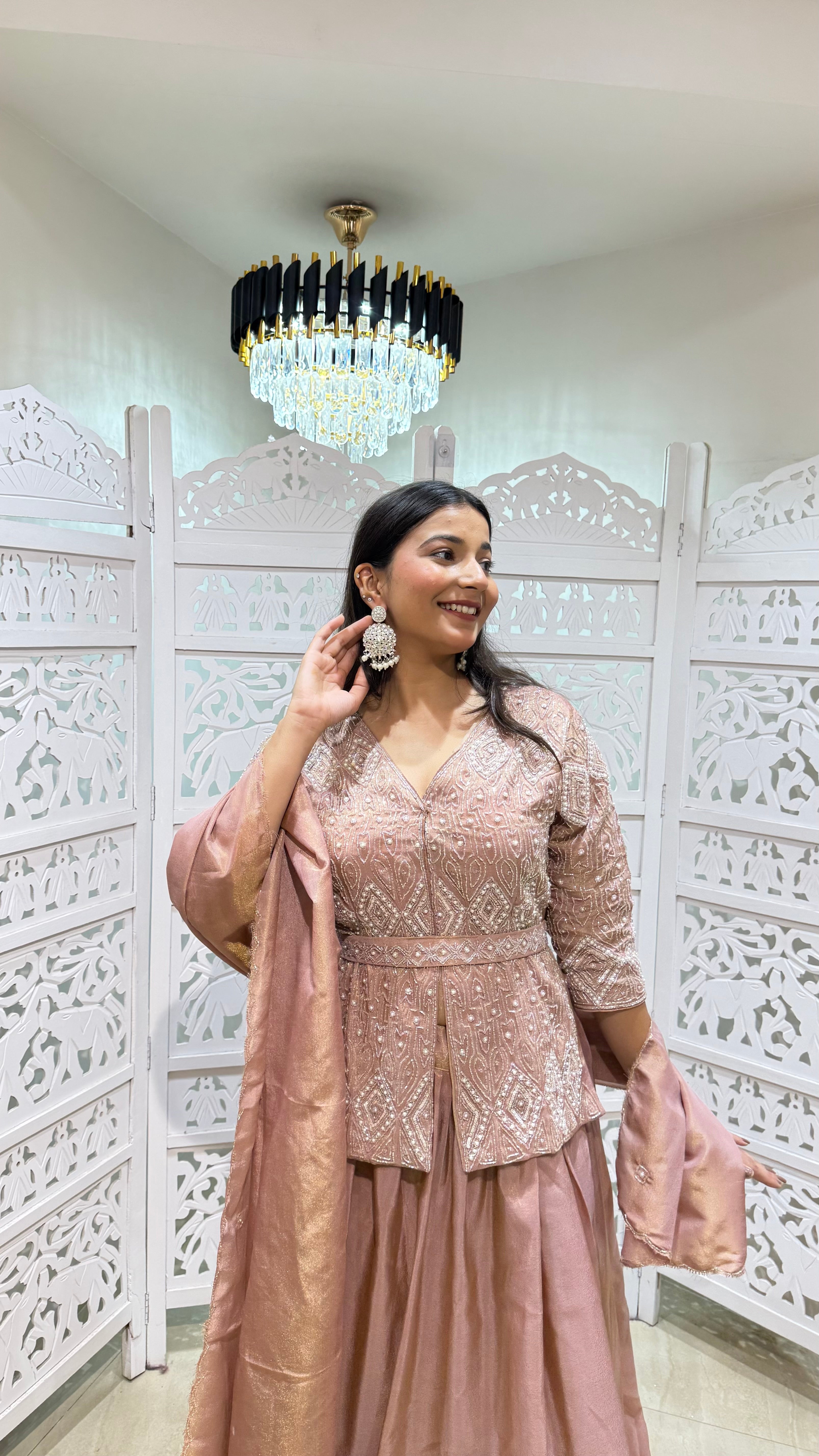 Three piece Indowestern