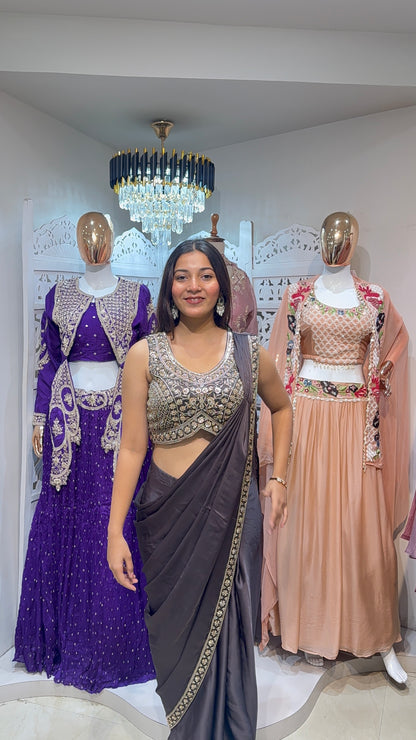 Drape saree