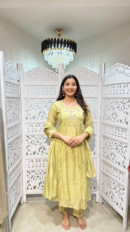 Three piece kurti set