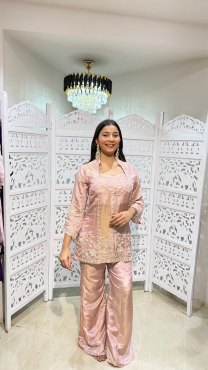 Two piece indowestern