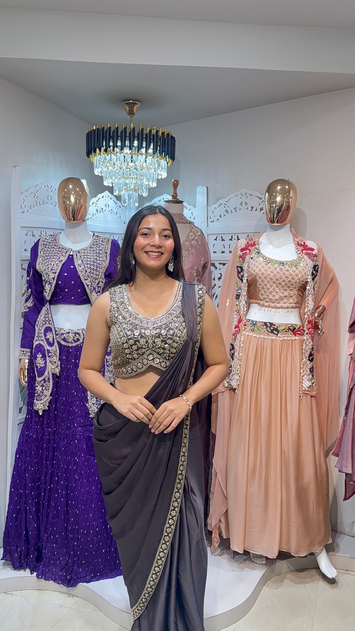 Drape saree