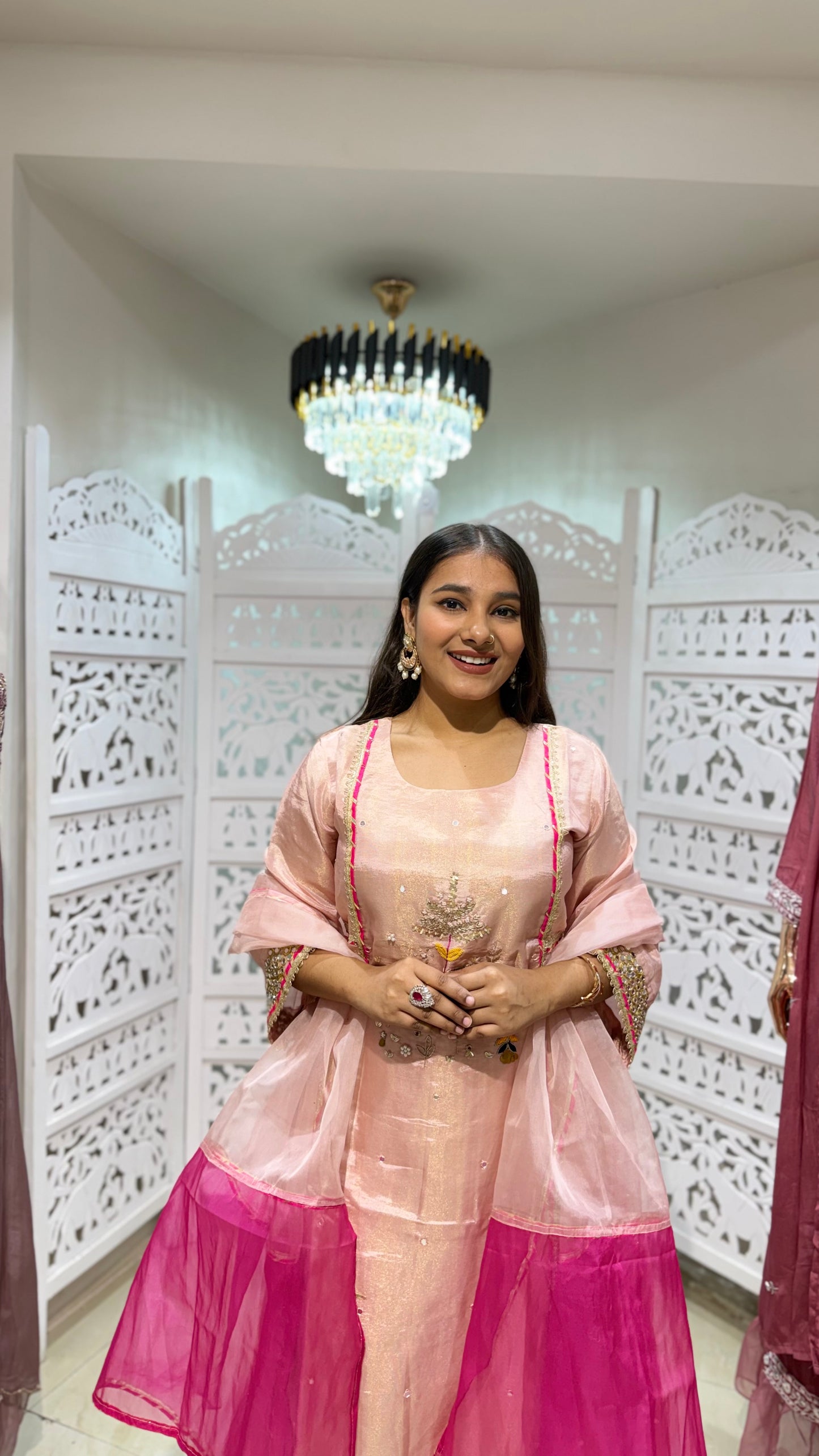 Three piece kurti set