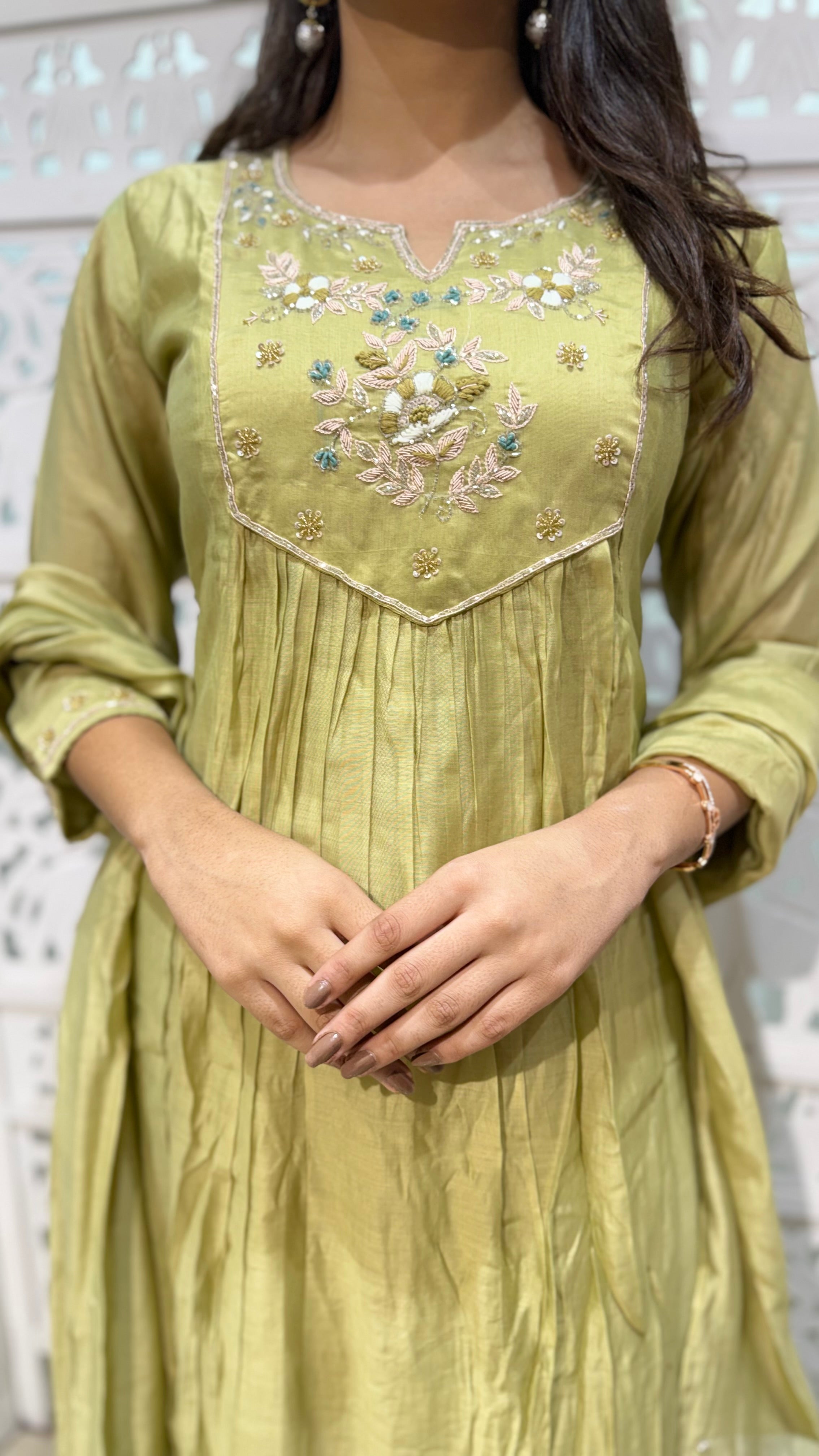 Three piece kurti set