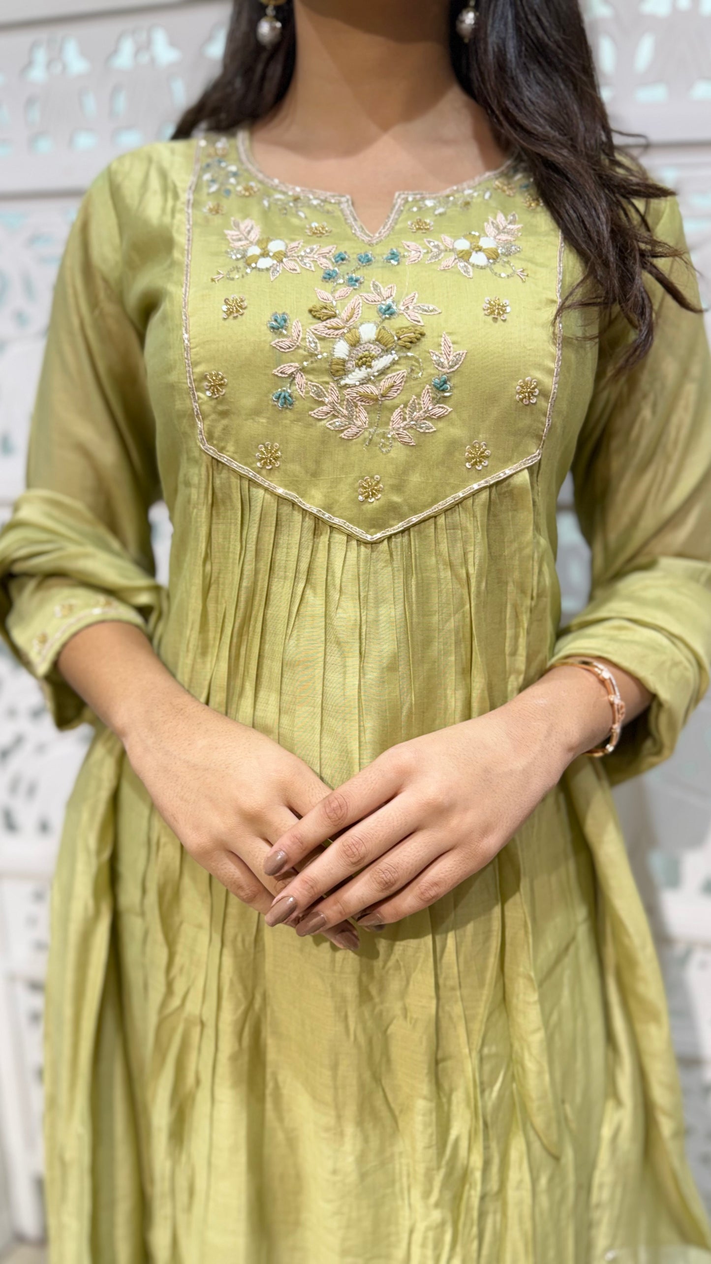 Three piece kurti set