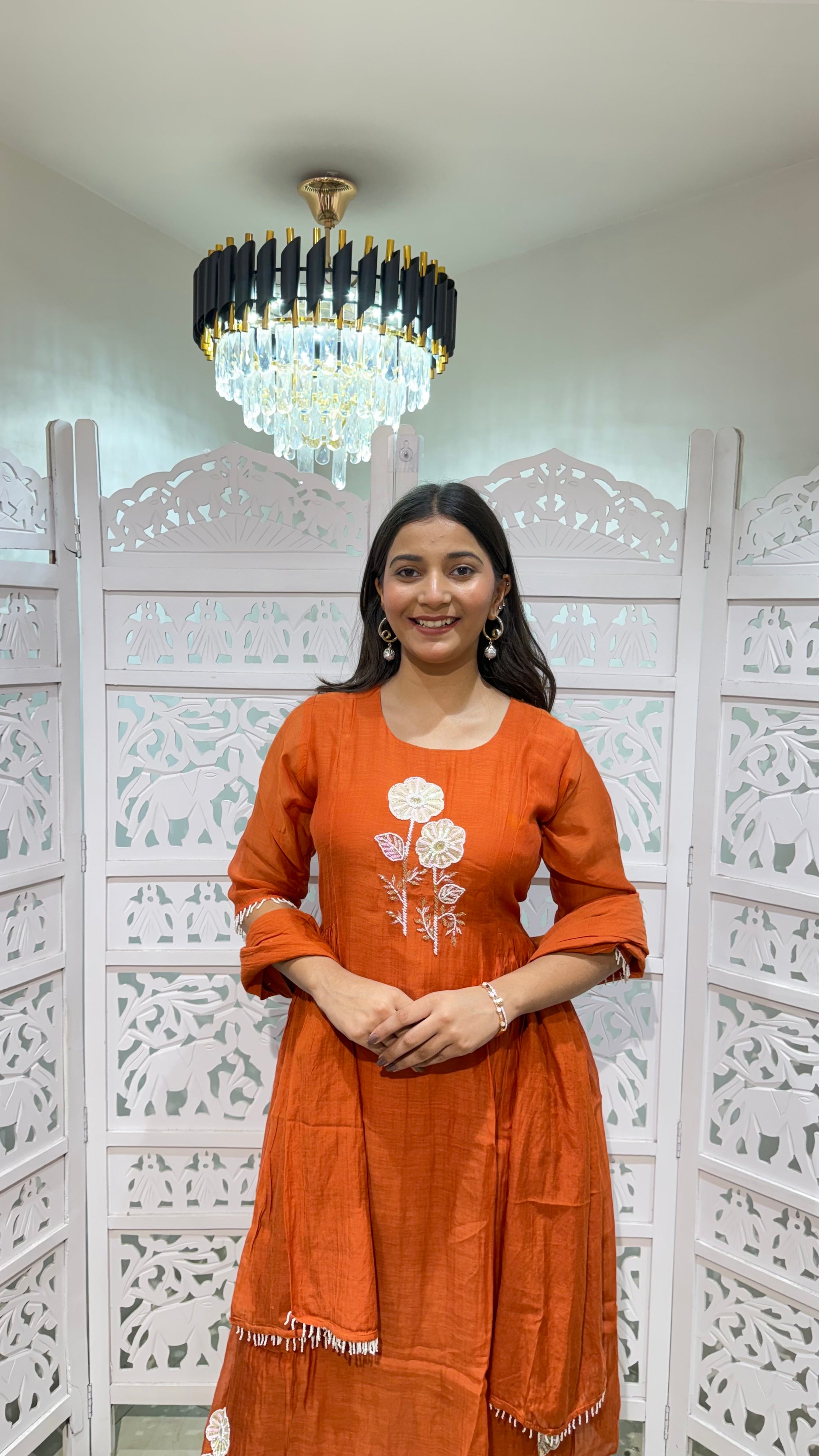 Three piece kurti set