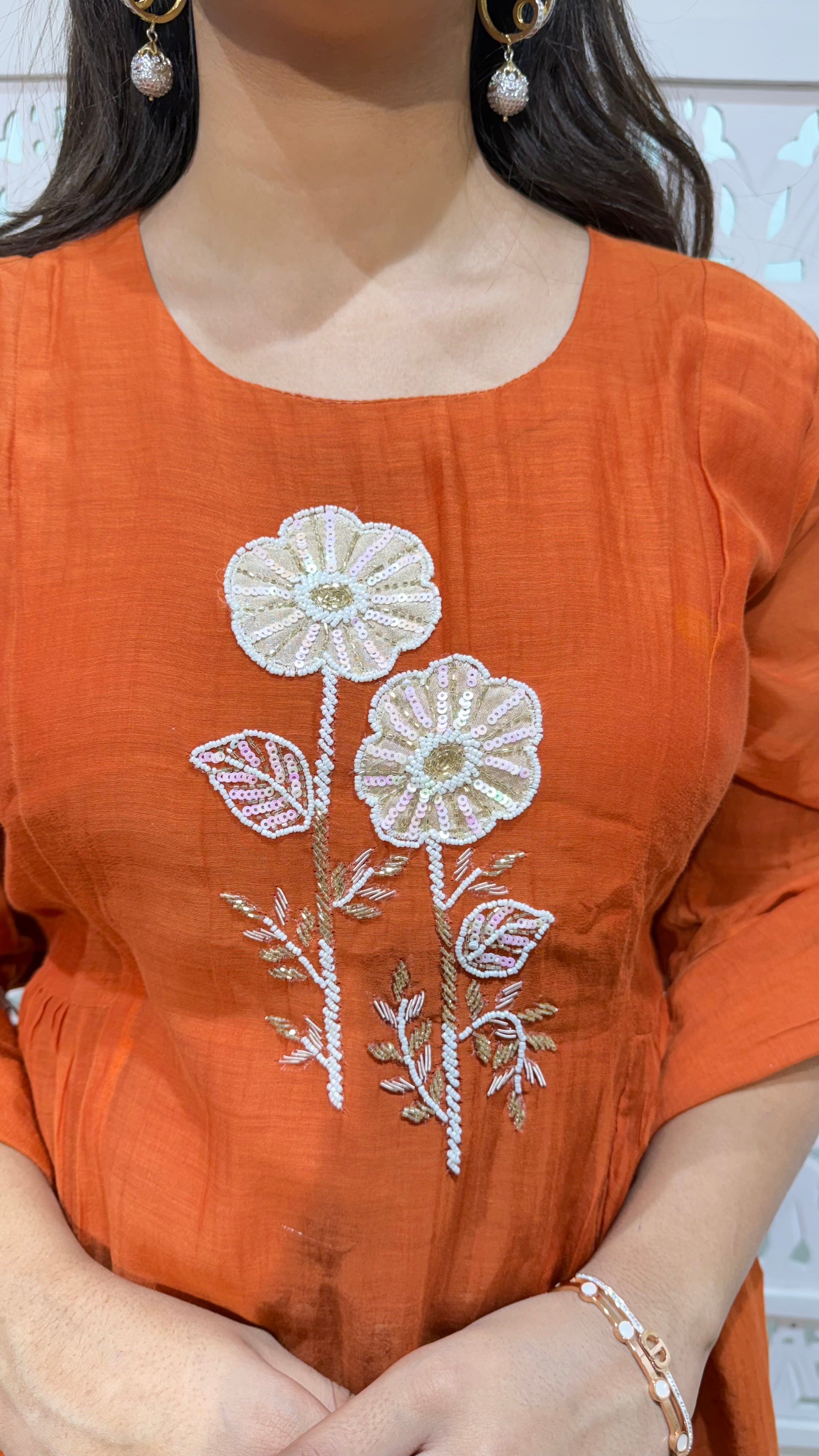 Three piece kurti set