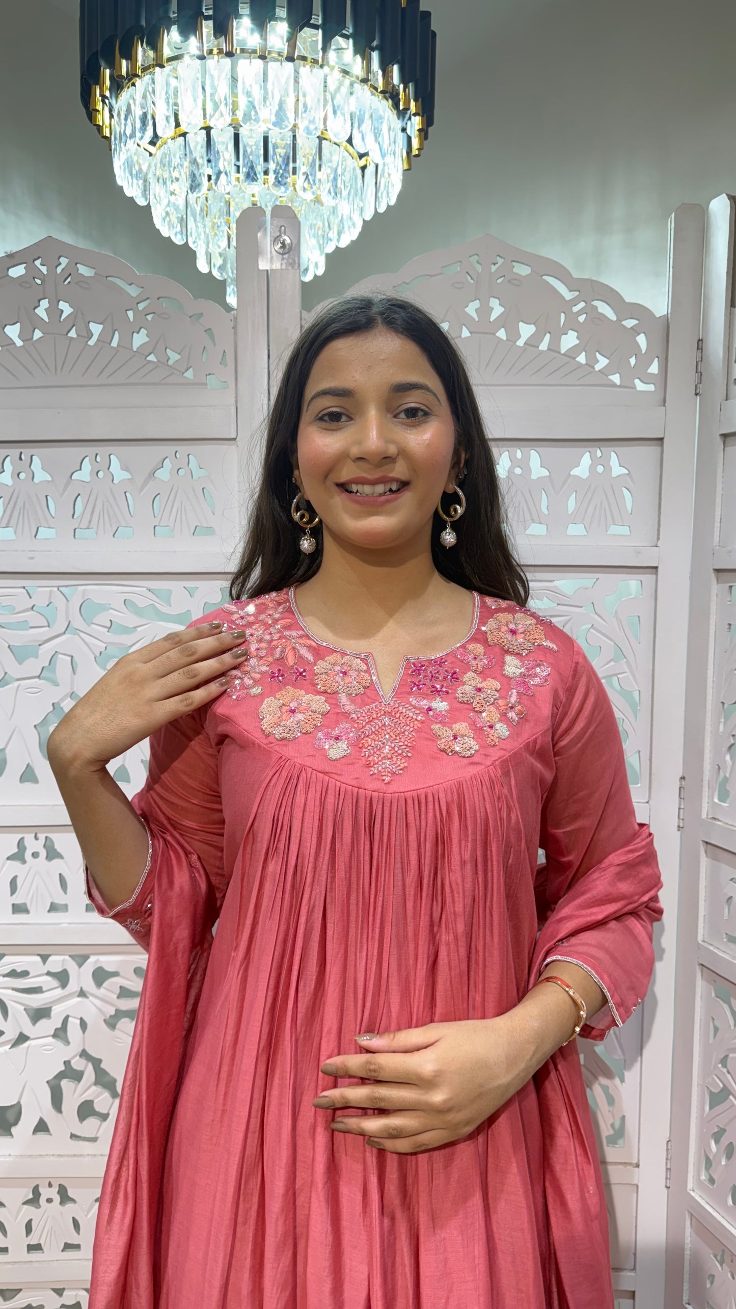 Three piece kurti set