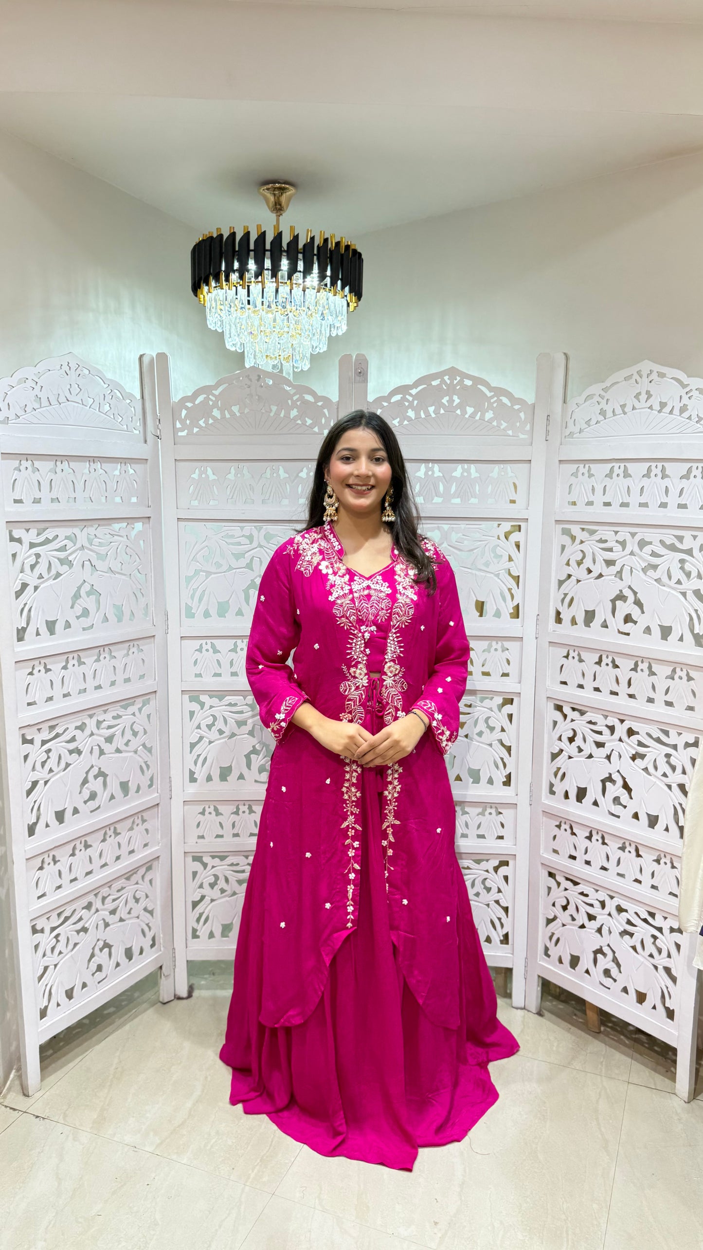 Three piece lehenga