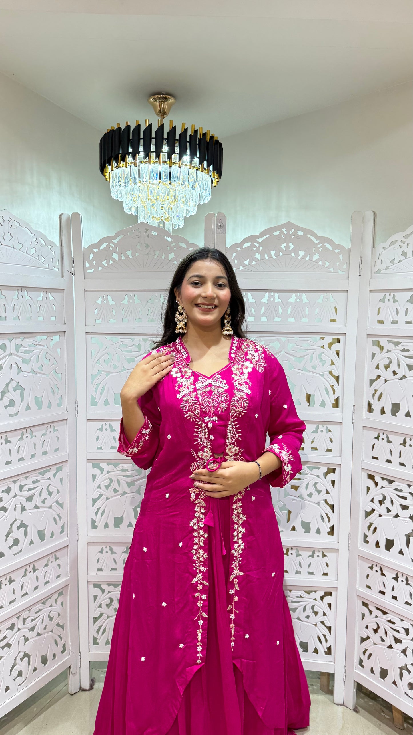 Three piece lehenga