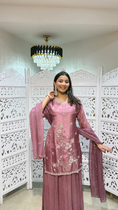 Kurti skirt with duppata