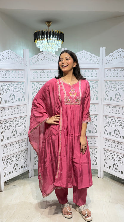 Three piece kurti set