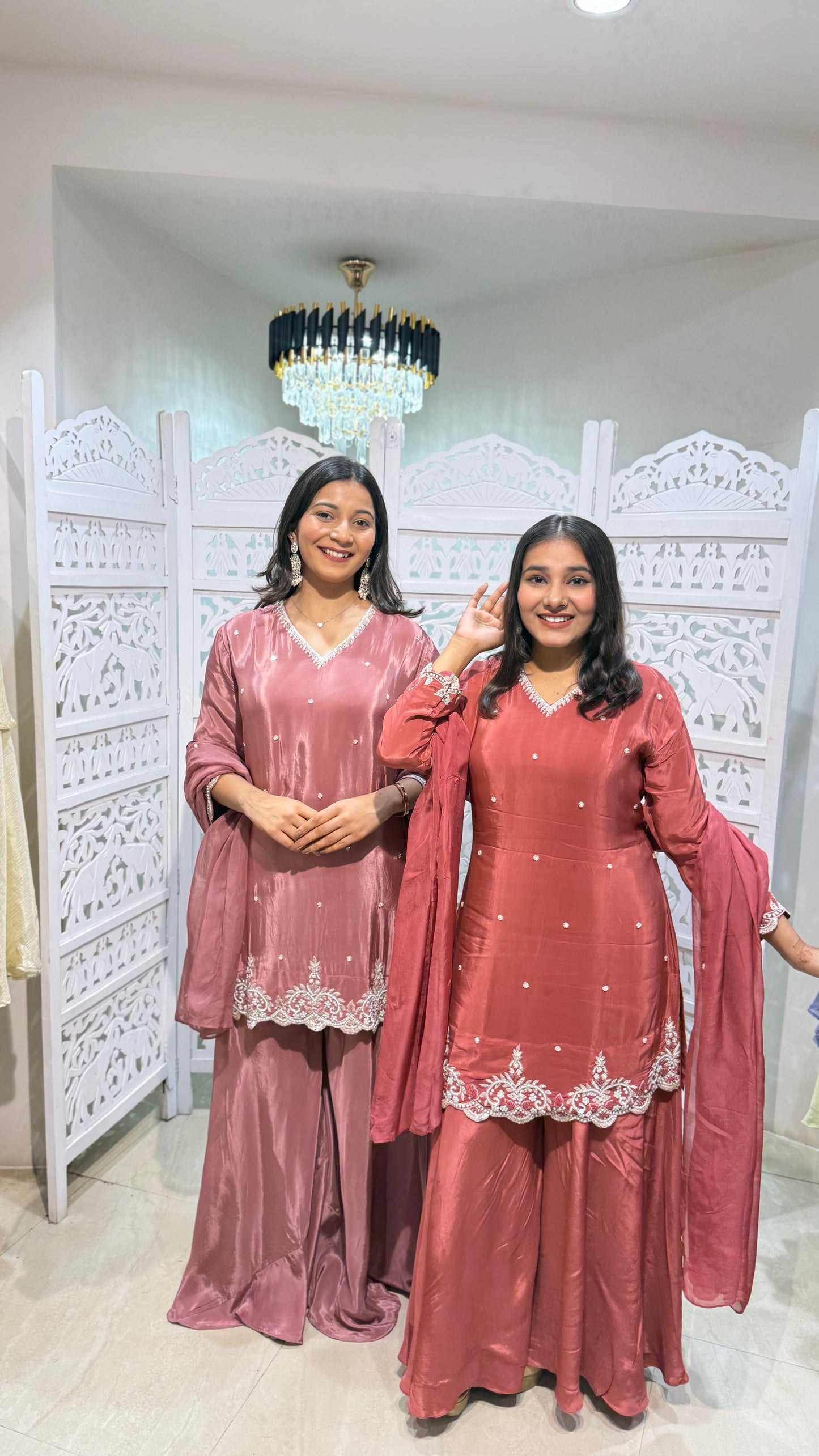 Three piece indowestern