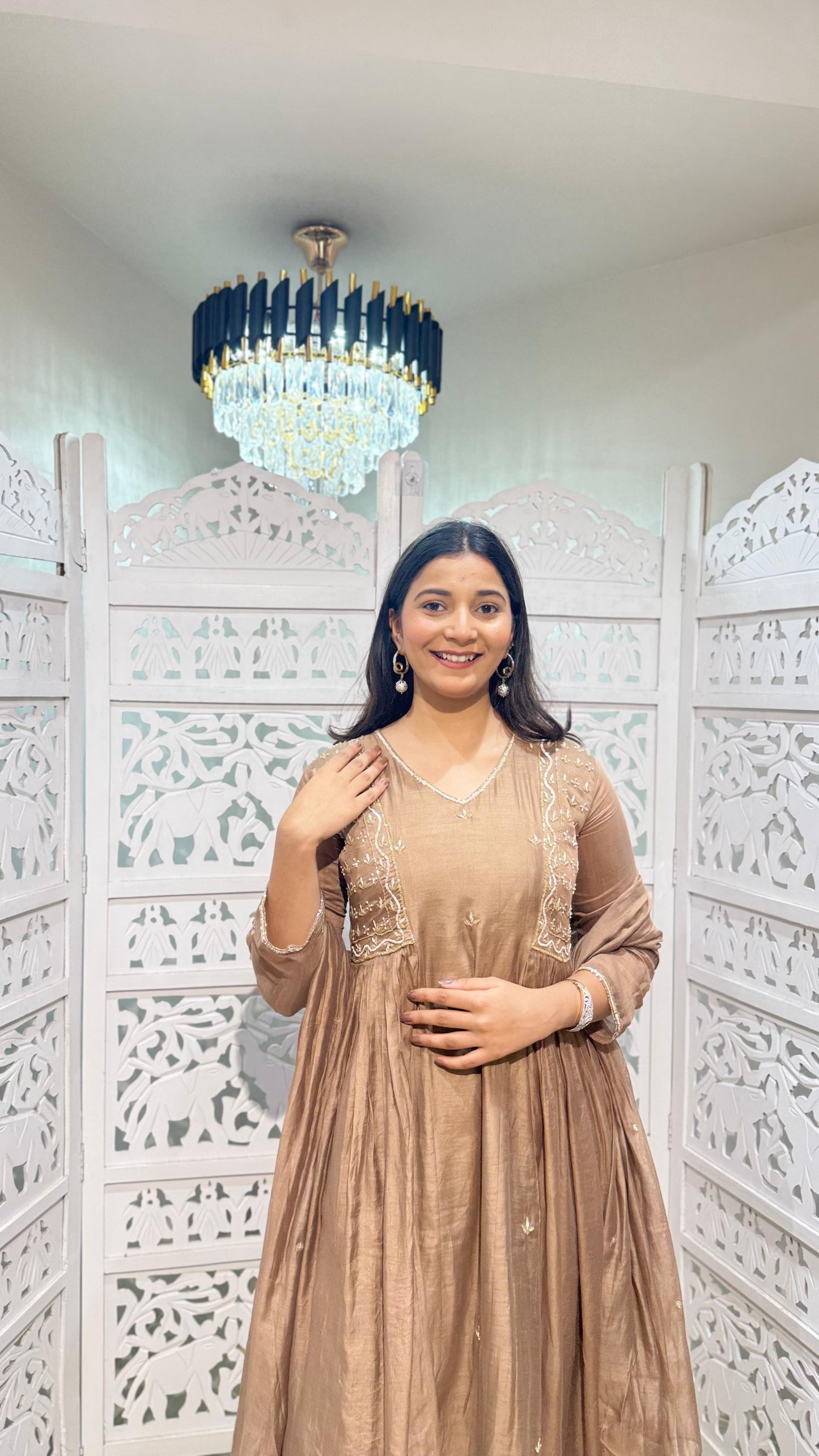 Three piece kurti pant with duppata