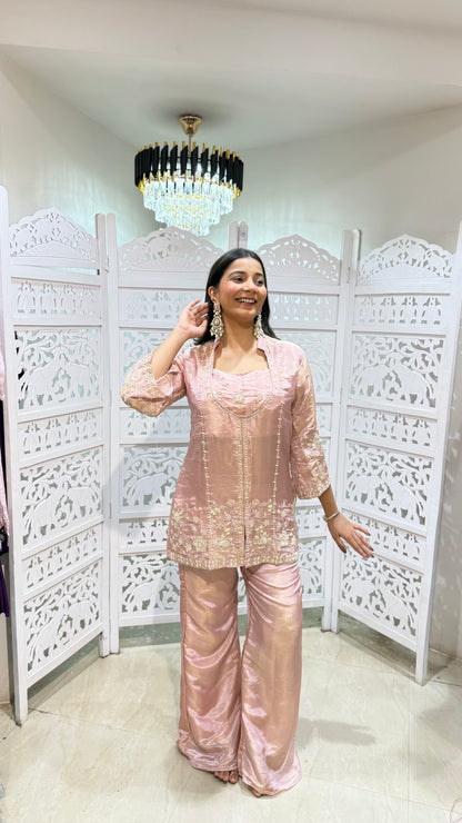 Two piece indowestern