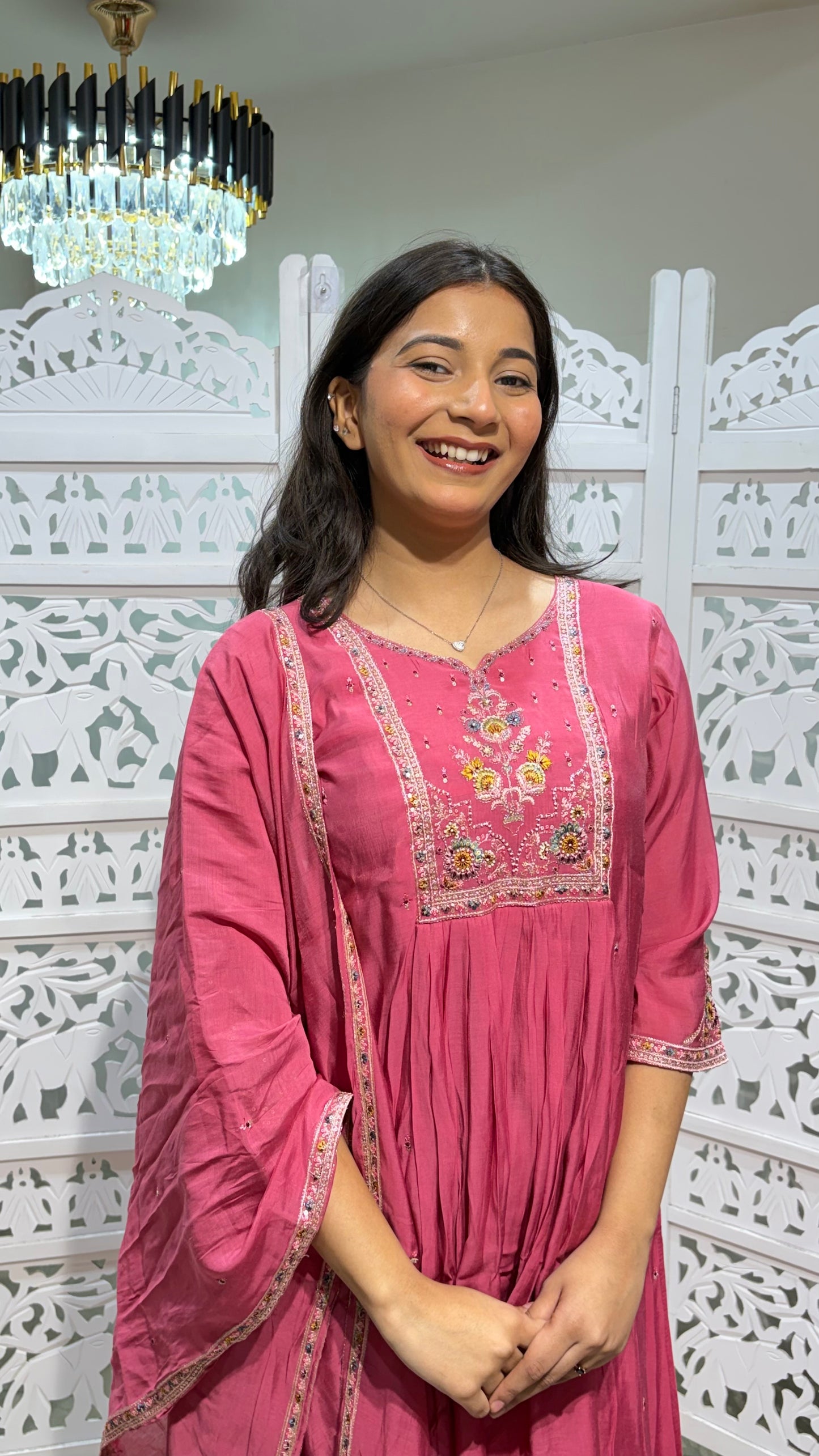 Three piece kurti set