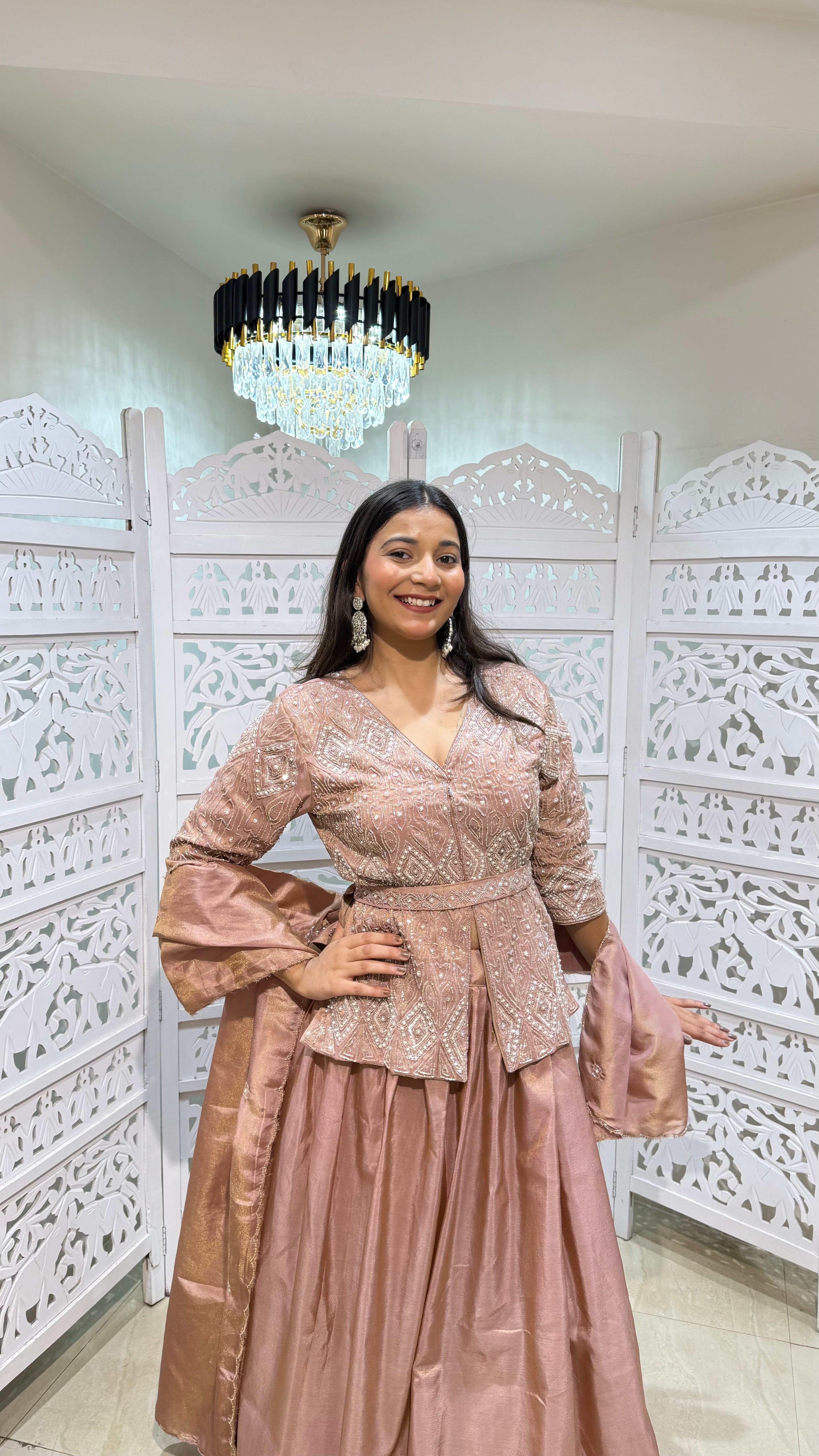 Three piece Indowestern