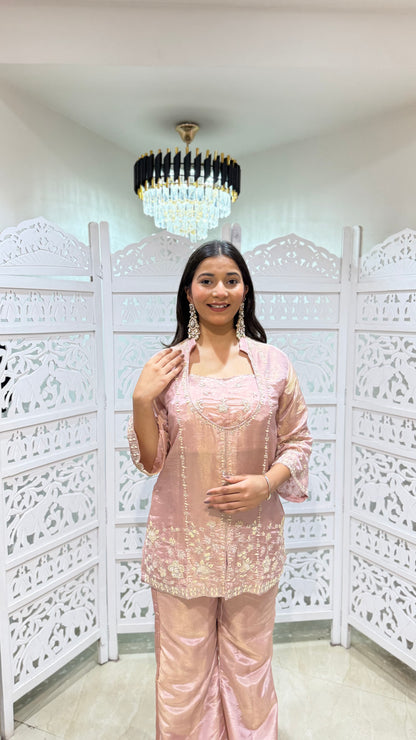 Two piece indowestern