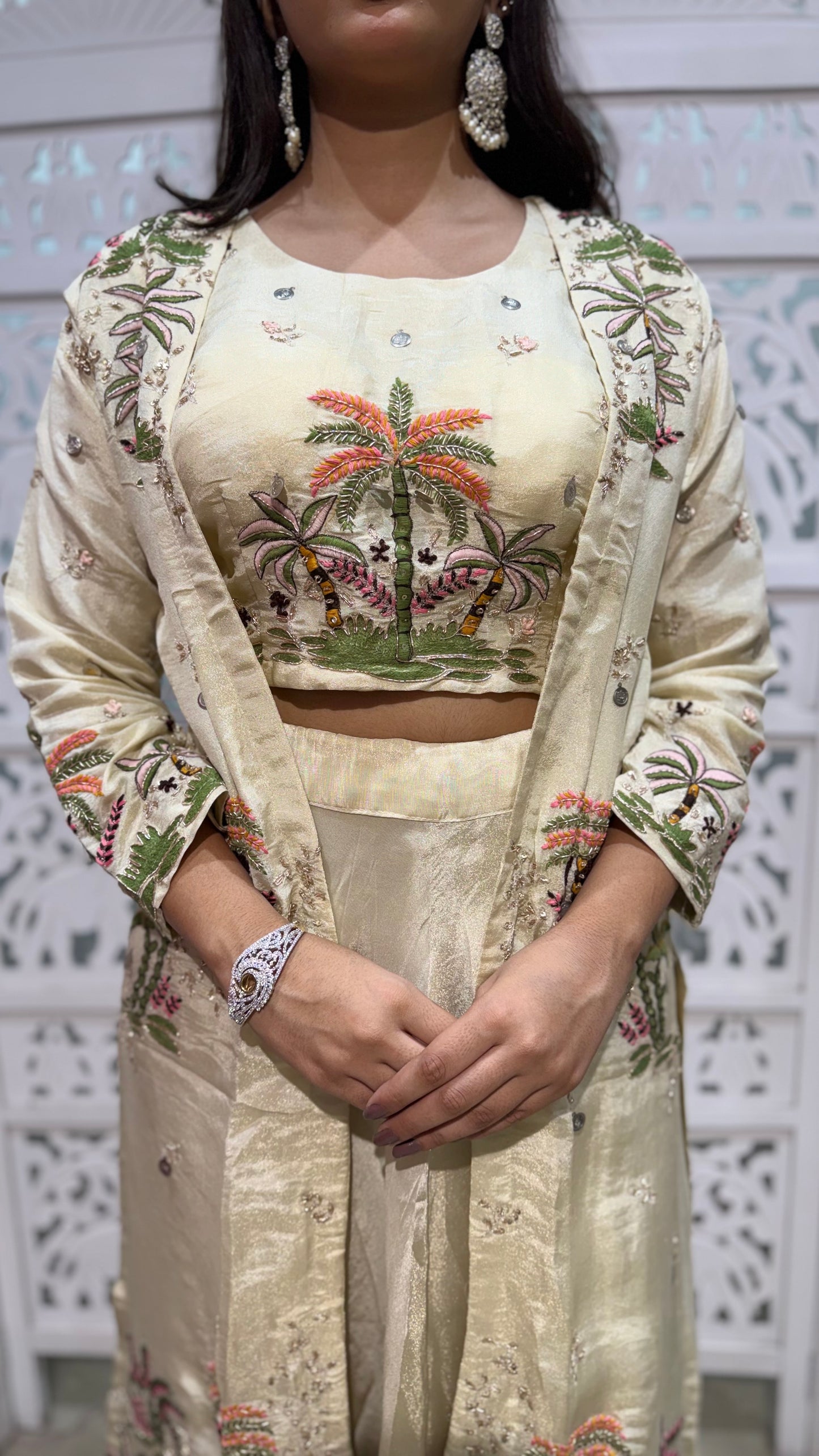 Three piece Indowestern